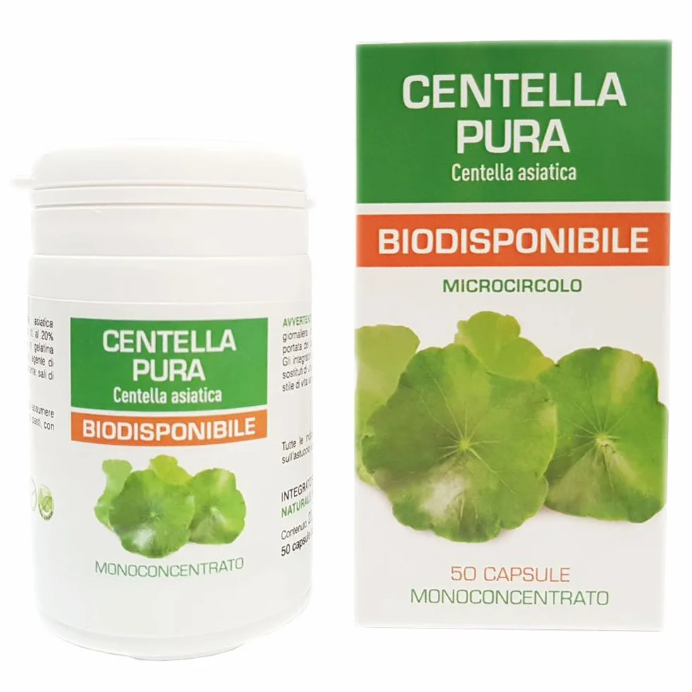Naturpharma Centella Pura Biodisponibile 450mg 50 Capsule