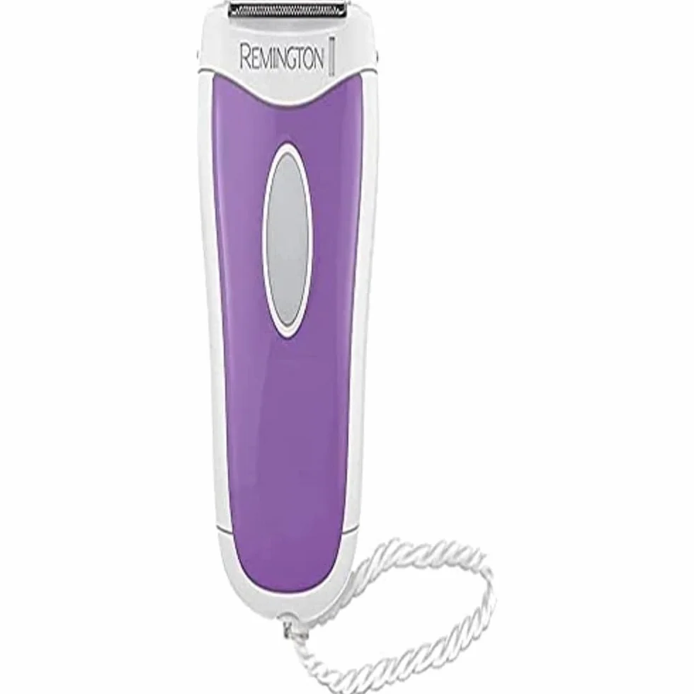 Remington Depilatore Wet&Dry, Depilatore da viaggio, A Batteria, Lamina singola oscillante segue le curve del corpo, WSF4810