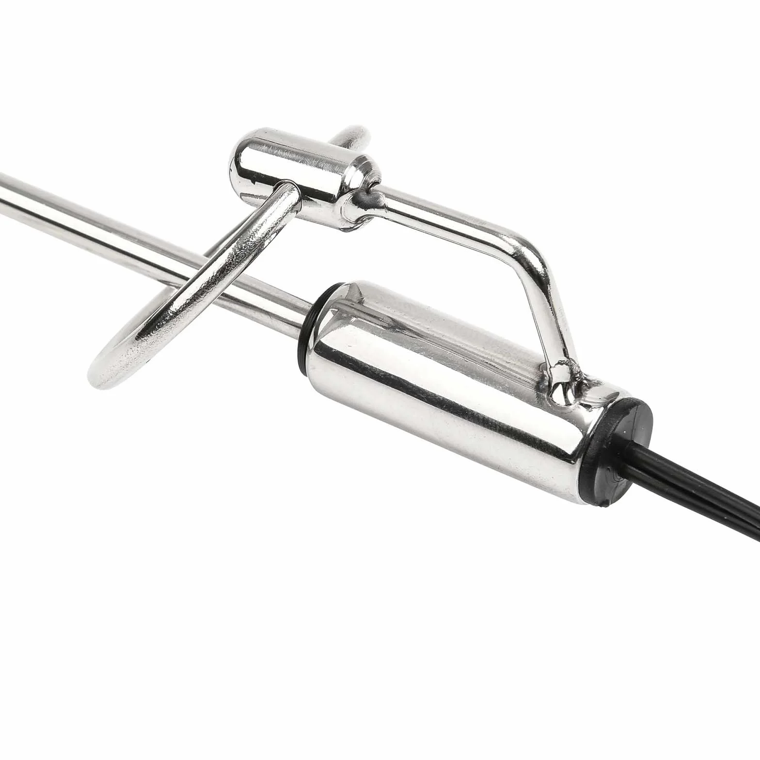 Asta sonora in acciaio inossidabile con controller, set fitness per barella di stimolazione speciale maschile -D17IT (B:10mm)