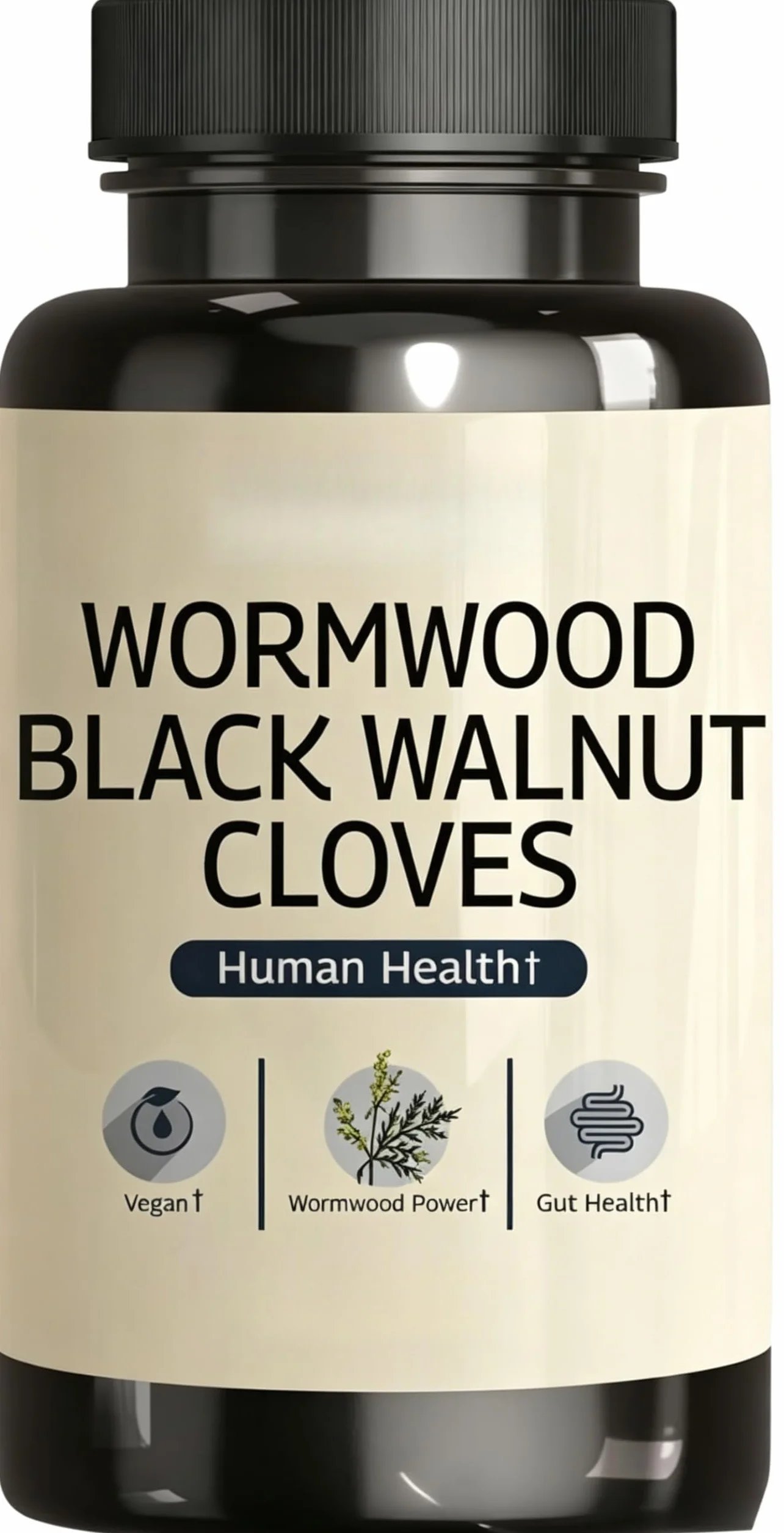 Wormwood Black Walnut Clove - Cleanse, Detox, Intestinal Guard Formula