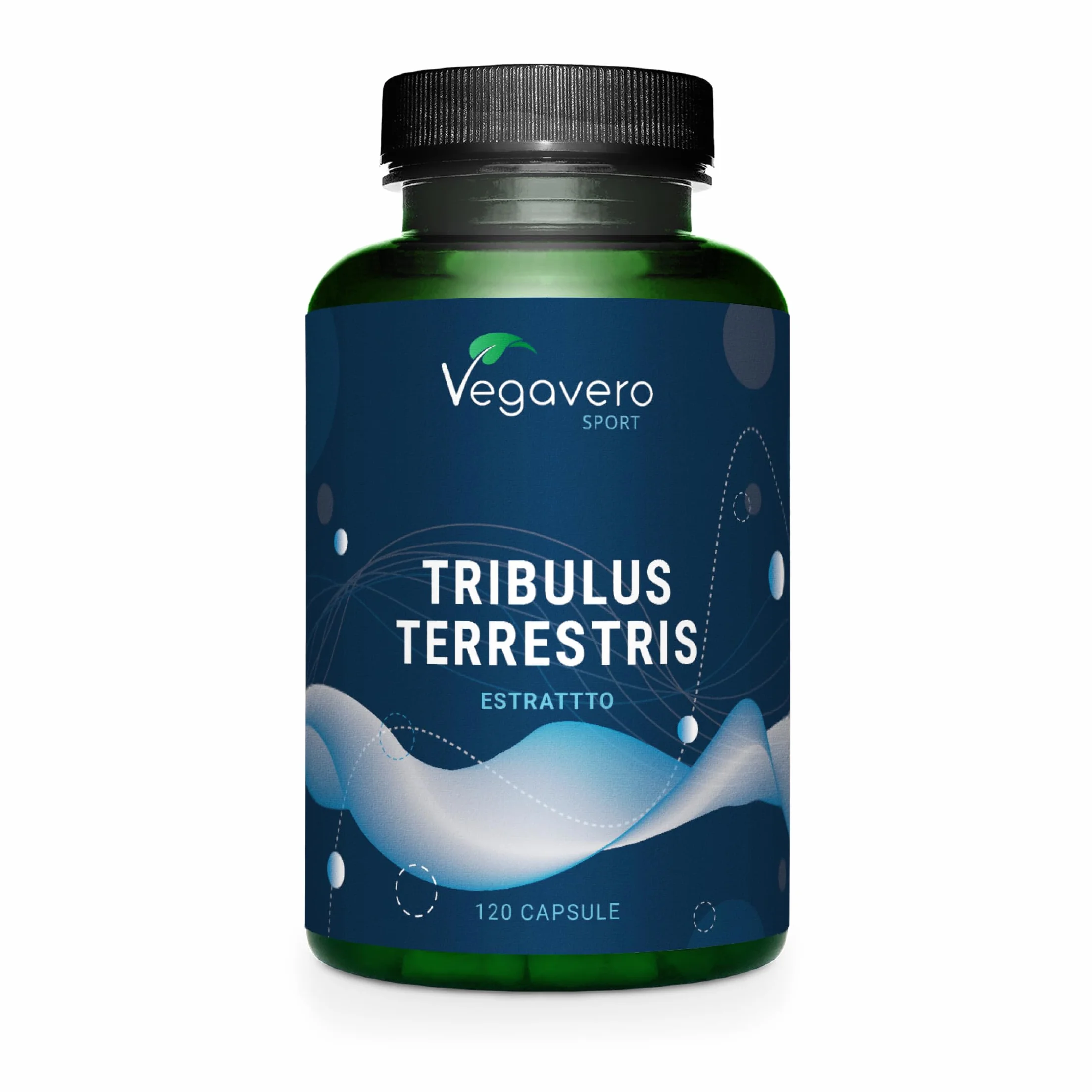 Tribulus Terrestris Vegavero 90% Saponine 100% Naturale Senza Additivi No OGM 120 capsule Vegan