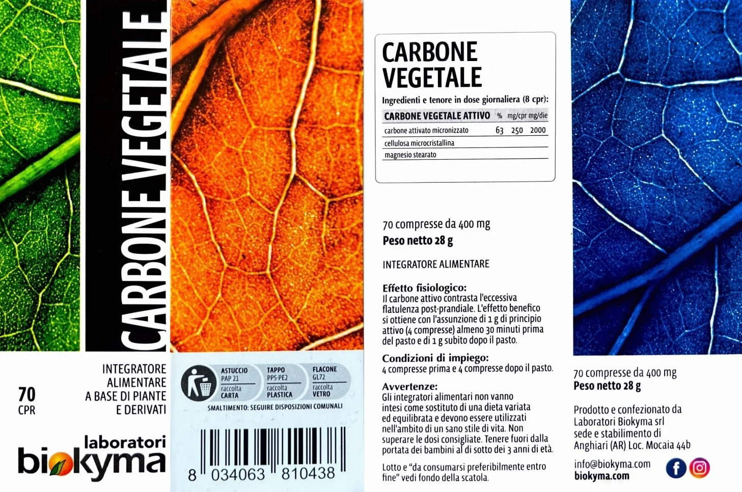 CENTELLA Hydrocotyle asiatica capsule parti aeree estratto secco 70 capsule