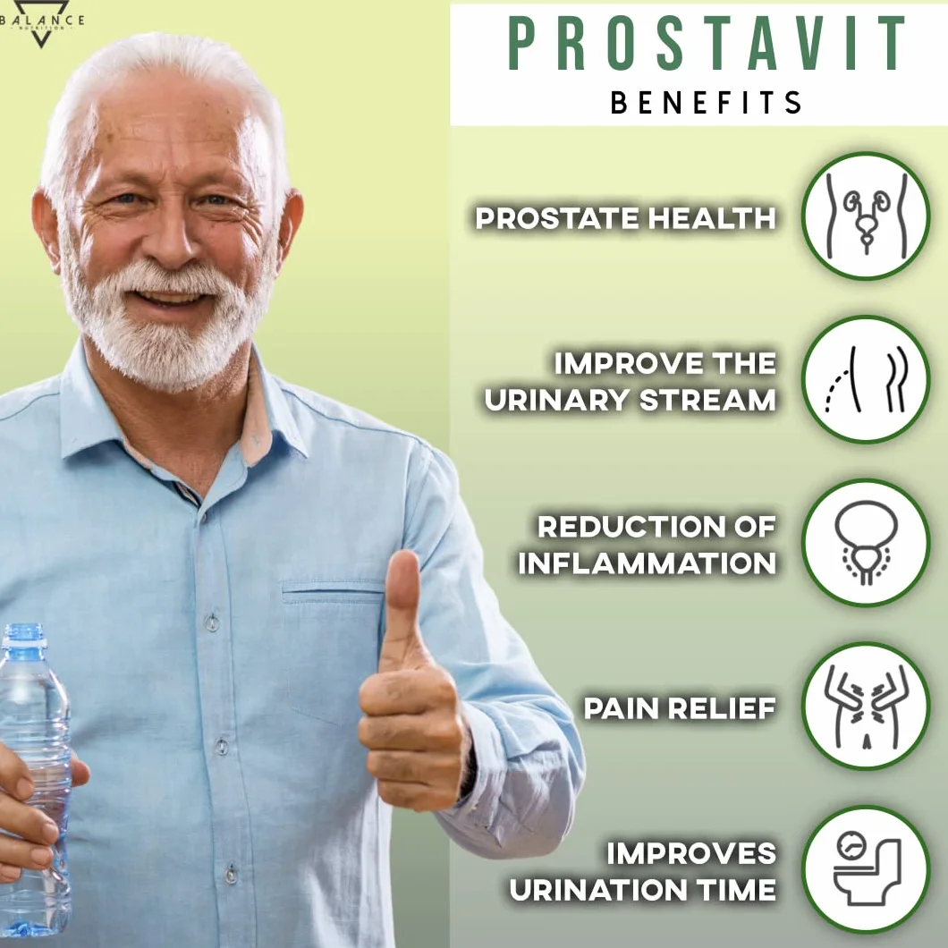 PROSTAVIT® SERENOA REPENS 500MG Saw Palmetto Integratore Prostata 60 Compresse