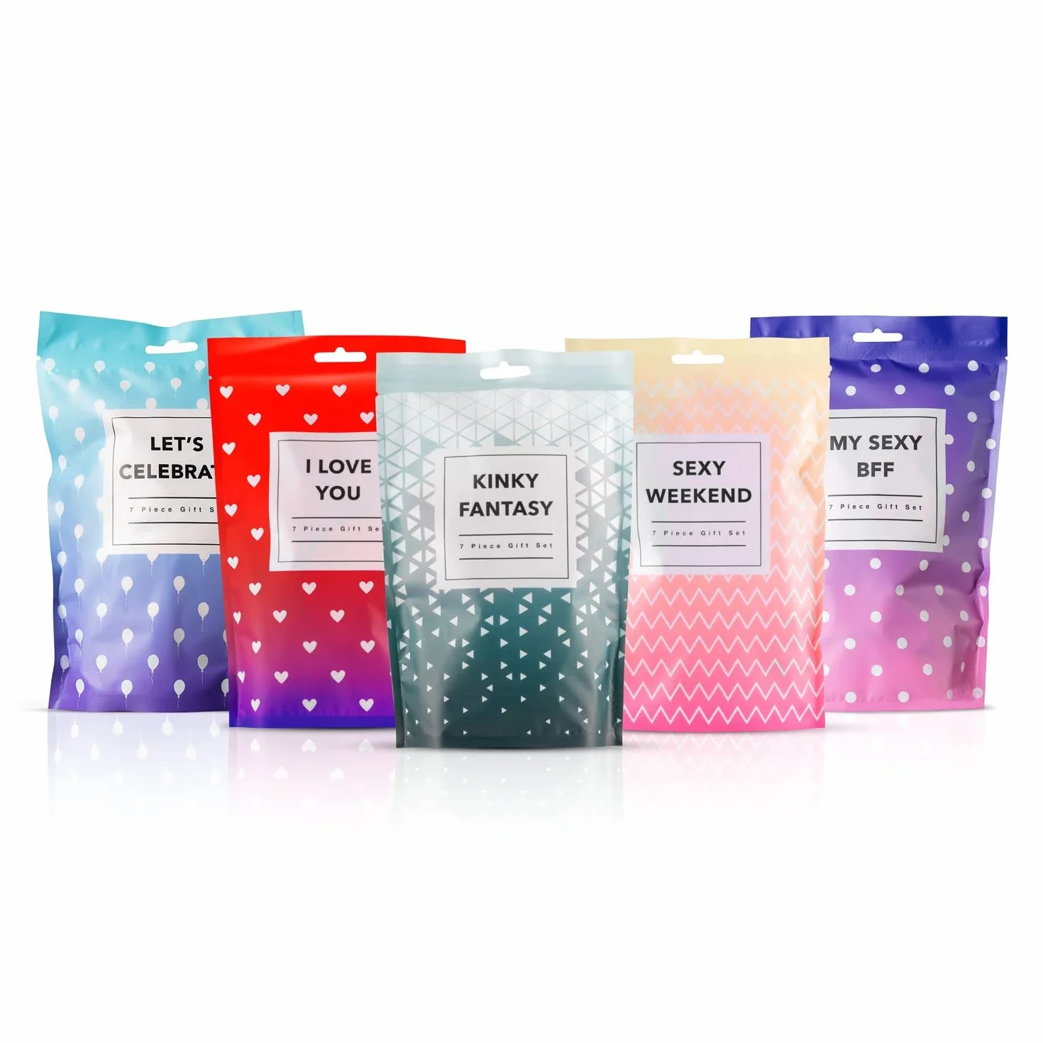 LoveBoxxx 'Sexy Weekend' - Set di Sex Toy con 7 Giocattoli Sessuali di Alta Qualità per Uomini e Donne - Regali di Coppia di Compleanno per una Notte Eccitante in Camera da Letto