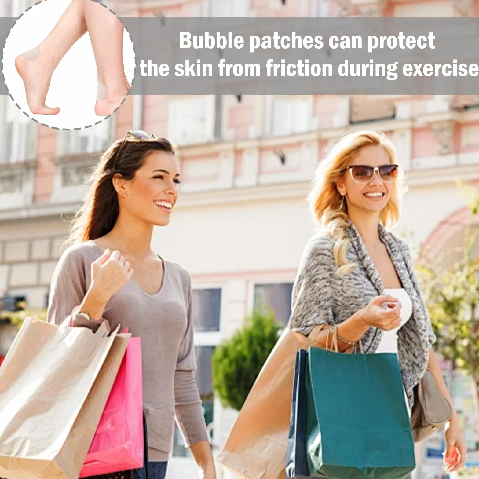 Cerotti per Vesciche Piedi, 24 Pezzi Cerotti Vesciche Talloni, Anti Vesciche per Scarpe Gel, Invisibilità Anti Vesciche Piedi, Adatto per Prevenzione Delle Vesciche del Piede Anti-Frizione del Tallone