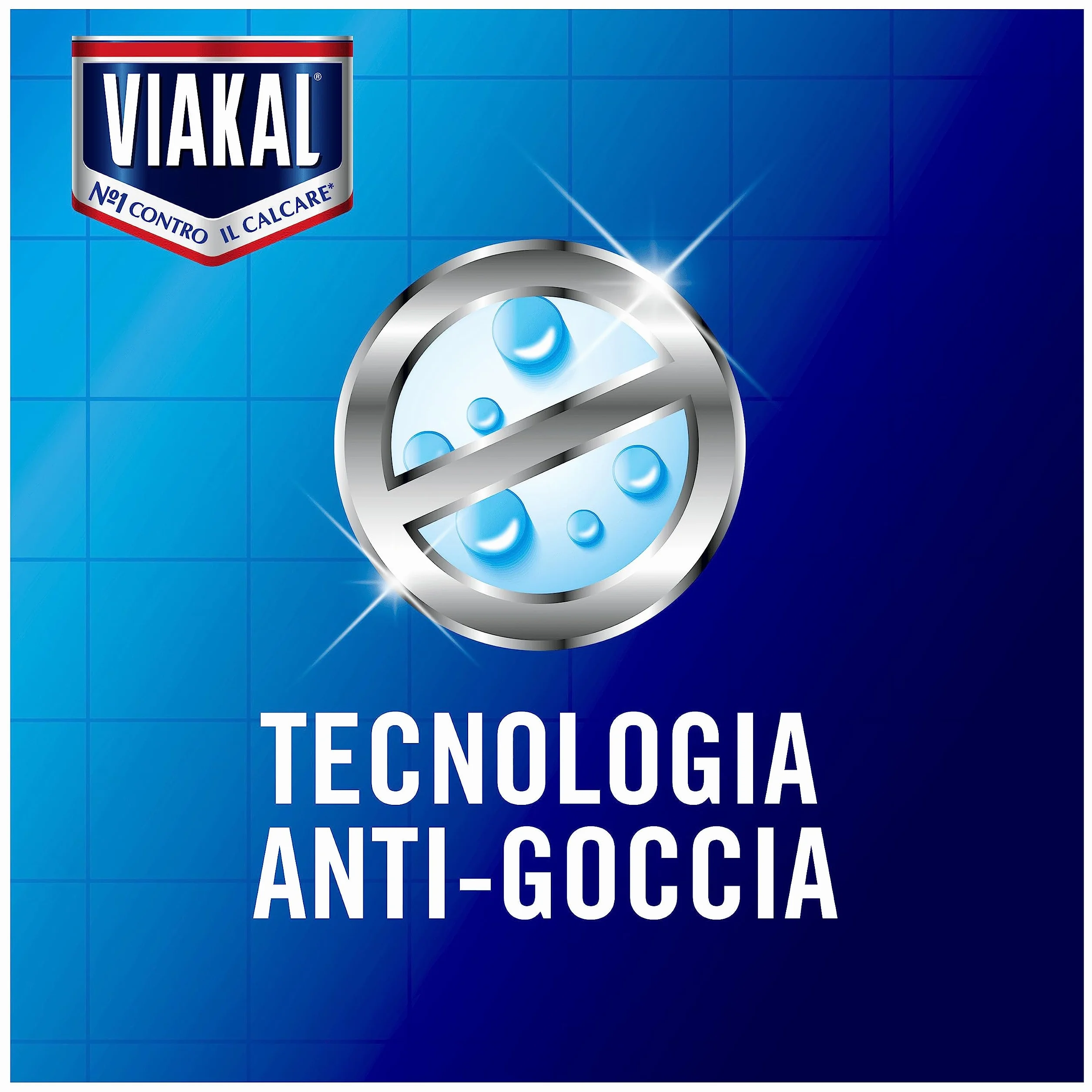 Viakal Vetro Doccia Express Spray 720ml Fiori bianchi Senza Risciacquo