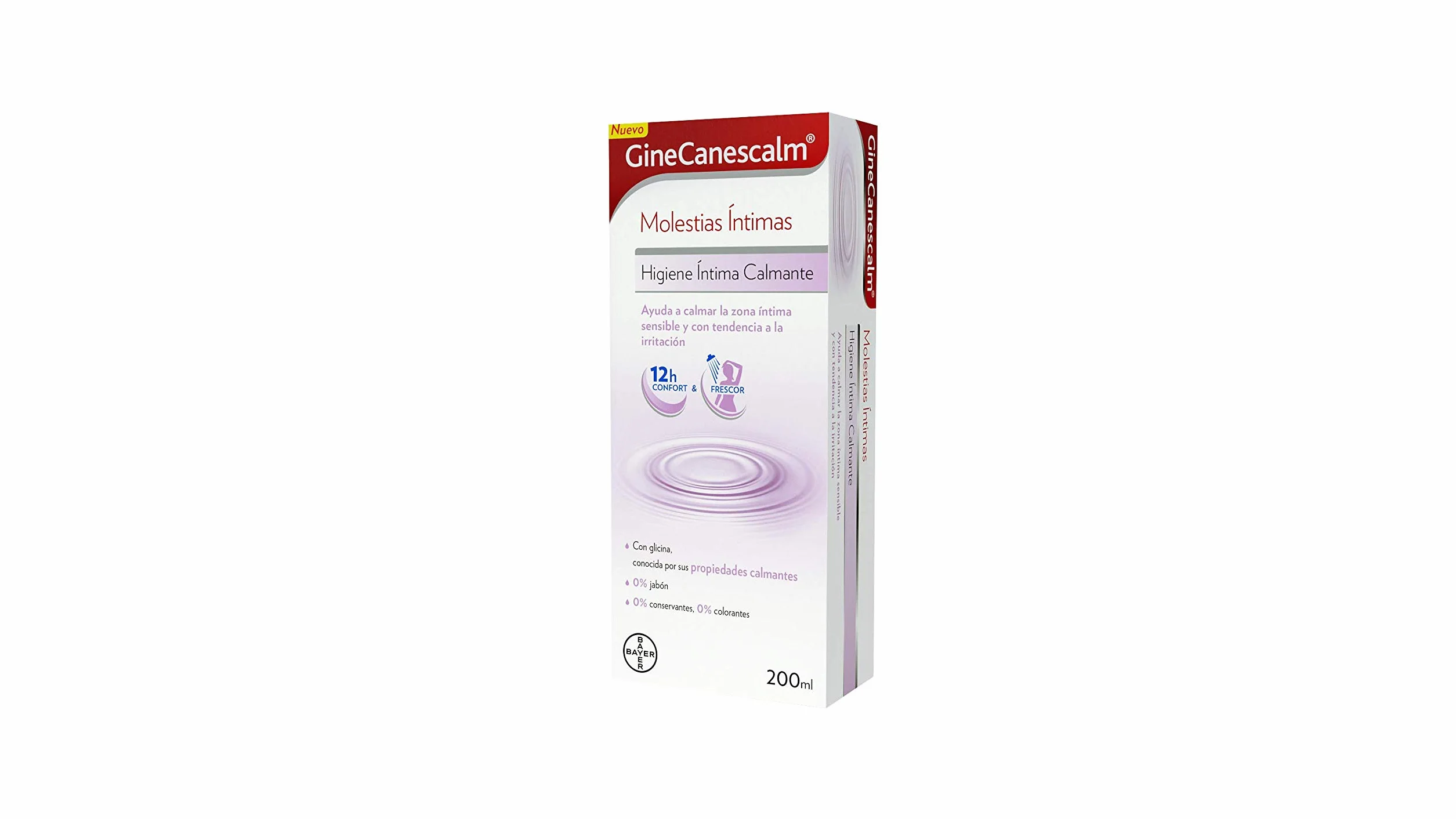 Ginecanesten GineCanescalm Gel Higiene Íntima Calmante Candidiasis Vaginal Irritación Vulvar 200 ml
