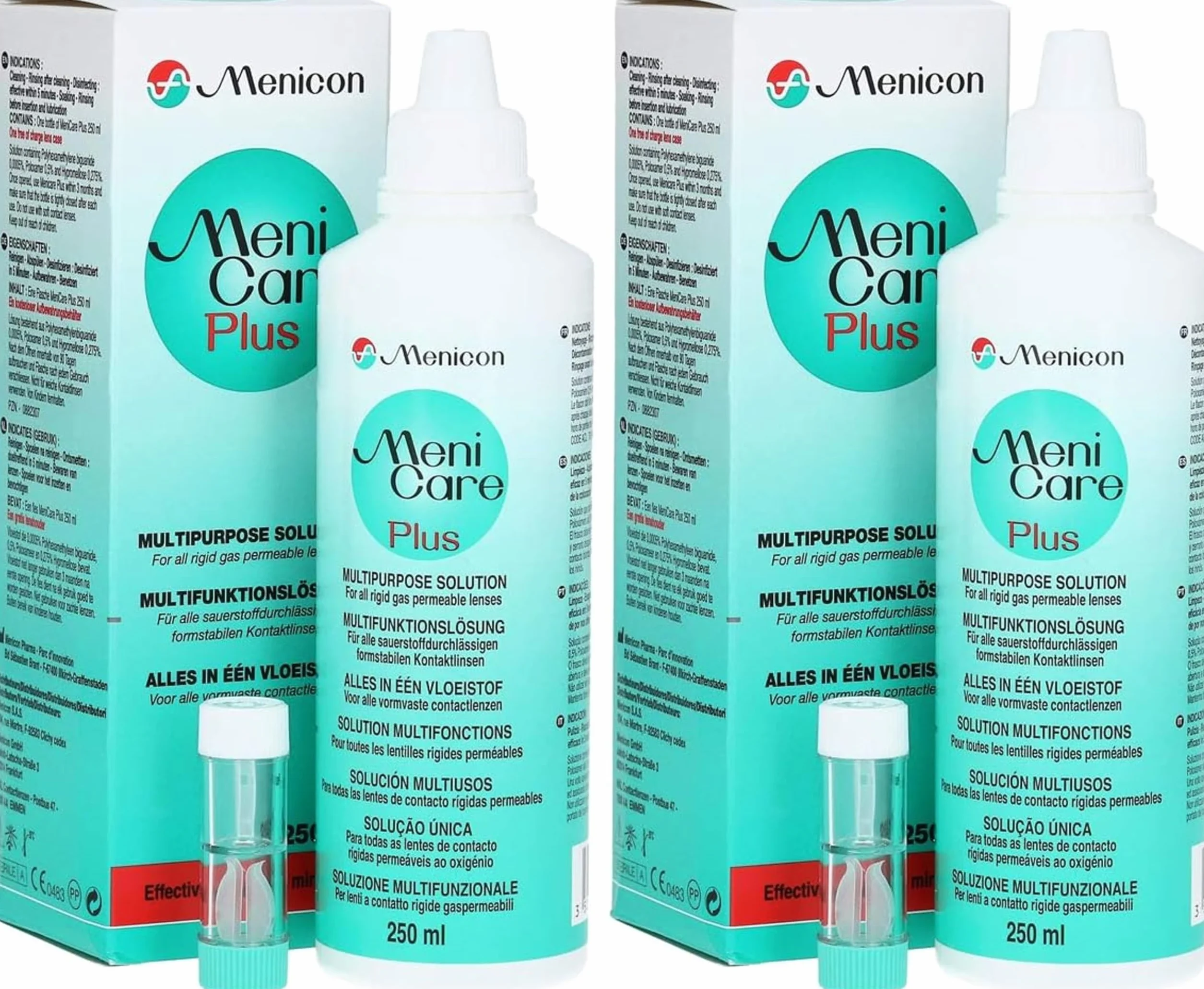 Menicare Meni Care Plus, confezione doppia, 2 x 250 ml