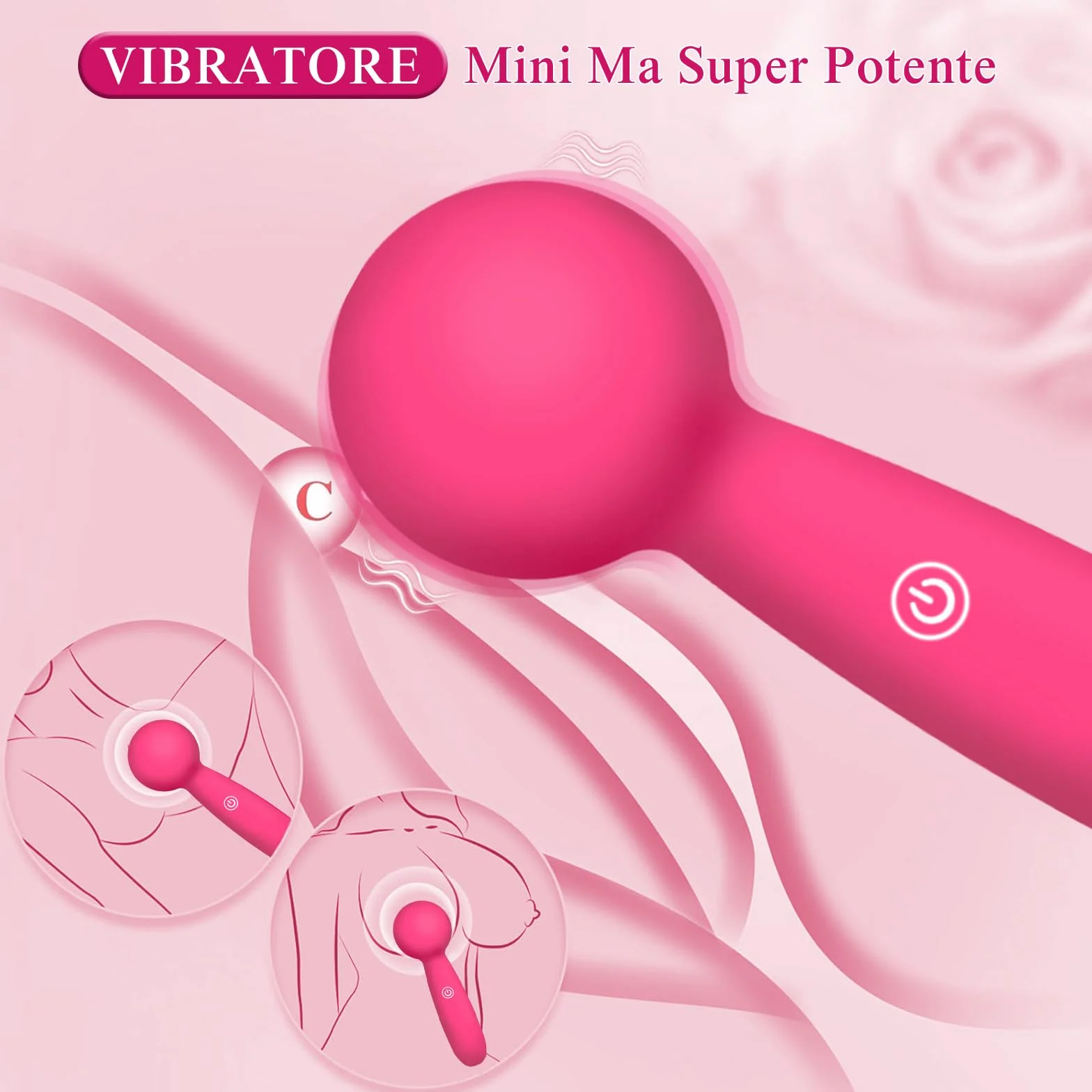 Vibratore Vibratoriper Donne Vibratoreper Donna Professionale Vibratoreper Donna Clotoride Vibratori (Rose)