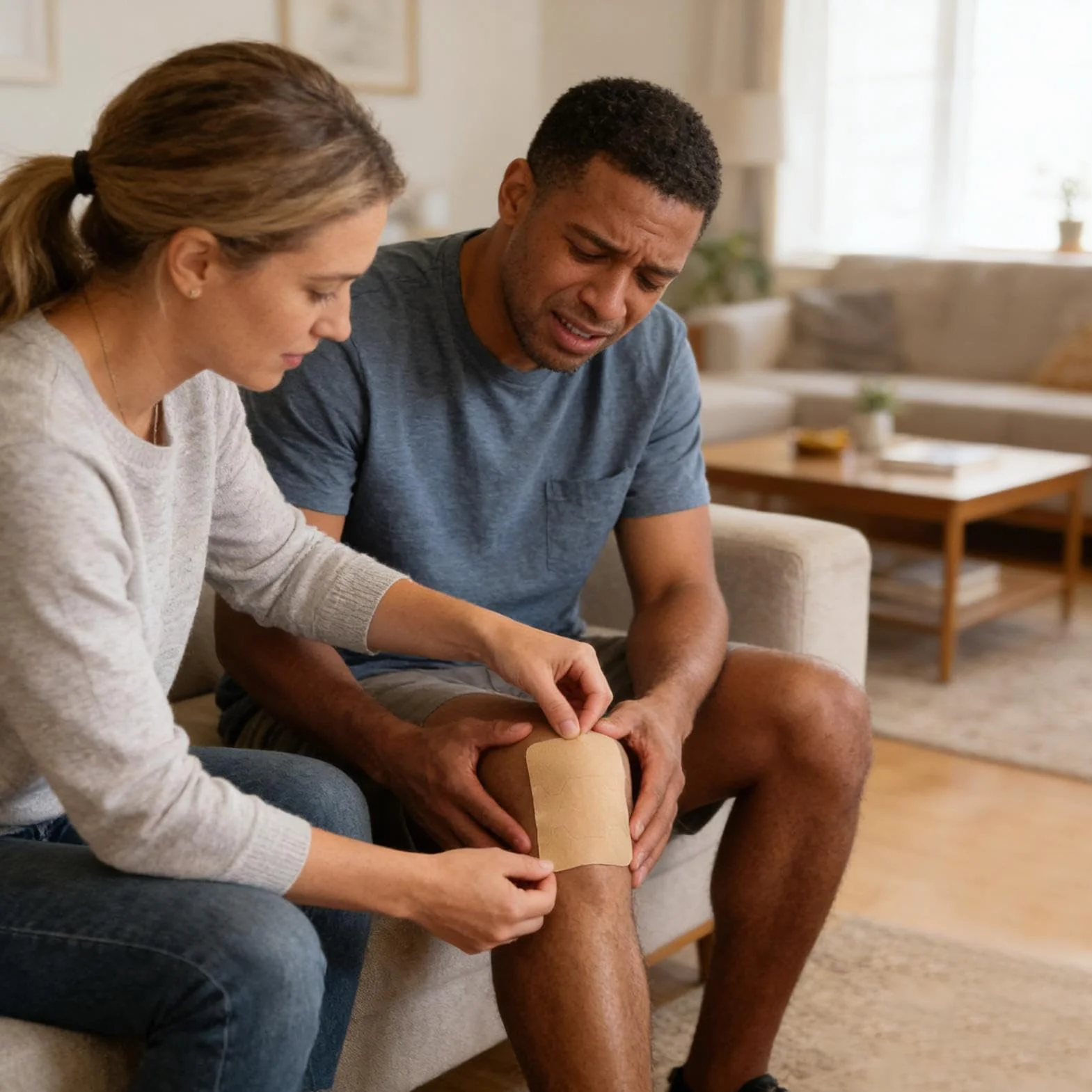 Cerotti per articolazioni, 6 pezzi, con adesione permanente, per articolazioni, schiena, muscoli e gambe, ideali per viaggi domestici, per maggiore comfort e