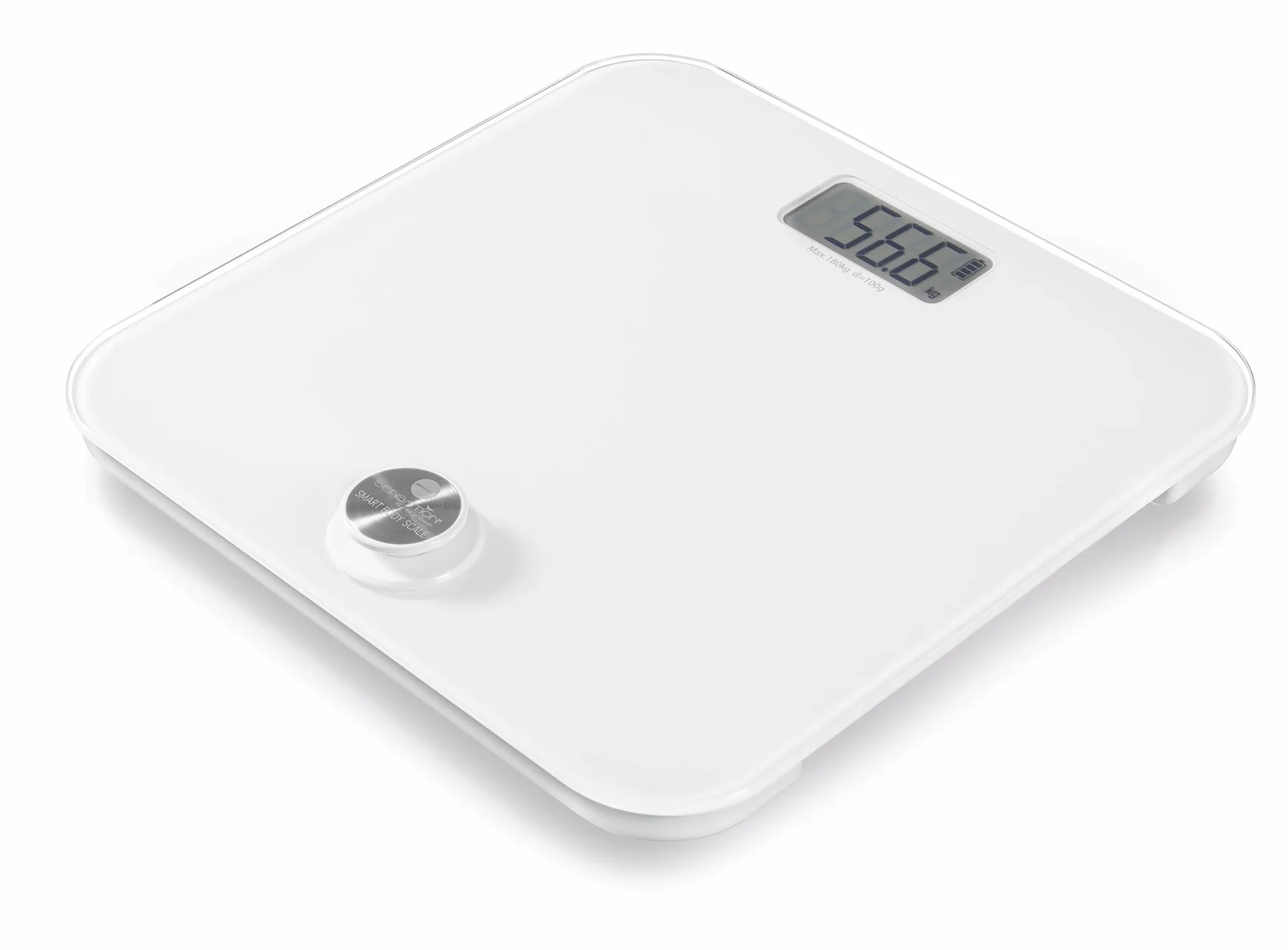 Sensation 869 Smart Body Scale Pesapersone Elettronica Ricaricabile Manualmente 100 gr 180 Kg