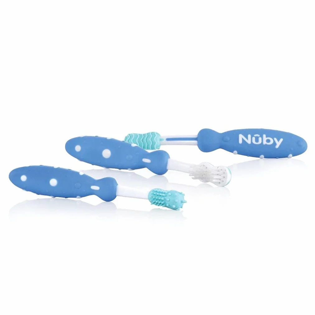Nuby ID754 Set Educazione Dentale [Colori Assortiti]