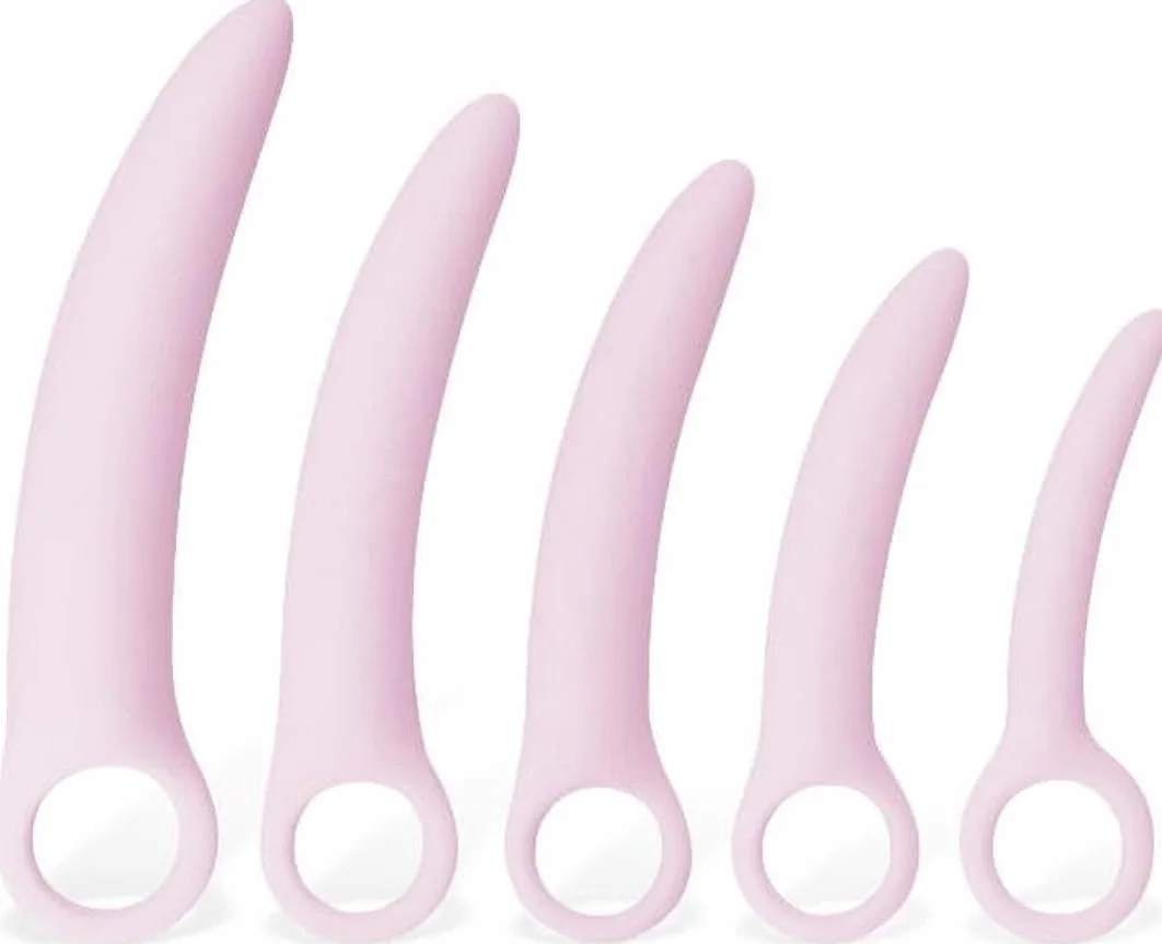 Set di 5 Dilatatori Vaginali Progressivi di Silicona Ipoallergenica