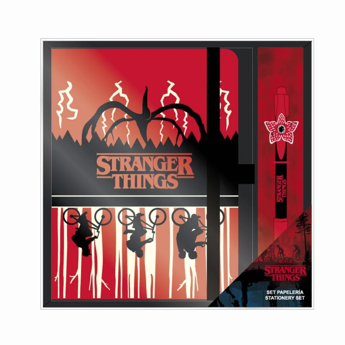 Set De Papelerã A Bolã Grafo Stranger Things Cura della persona e salute