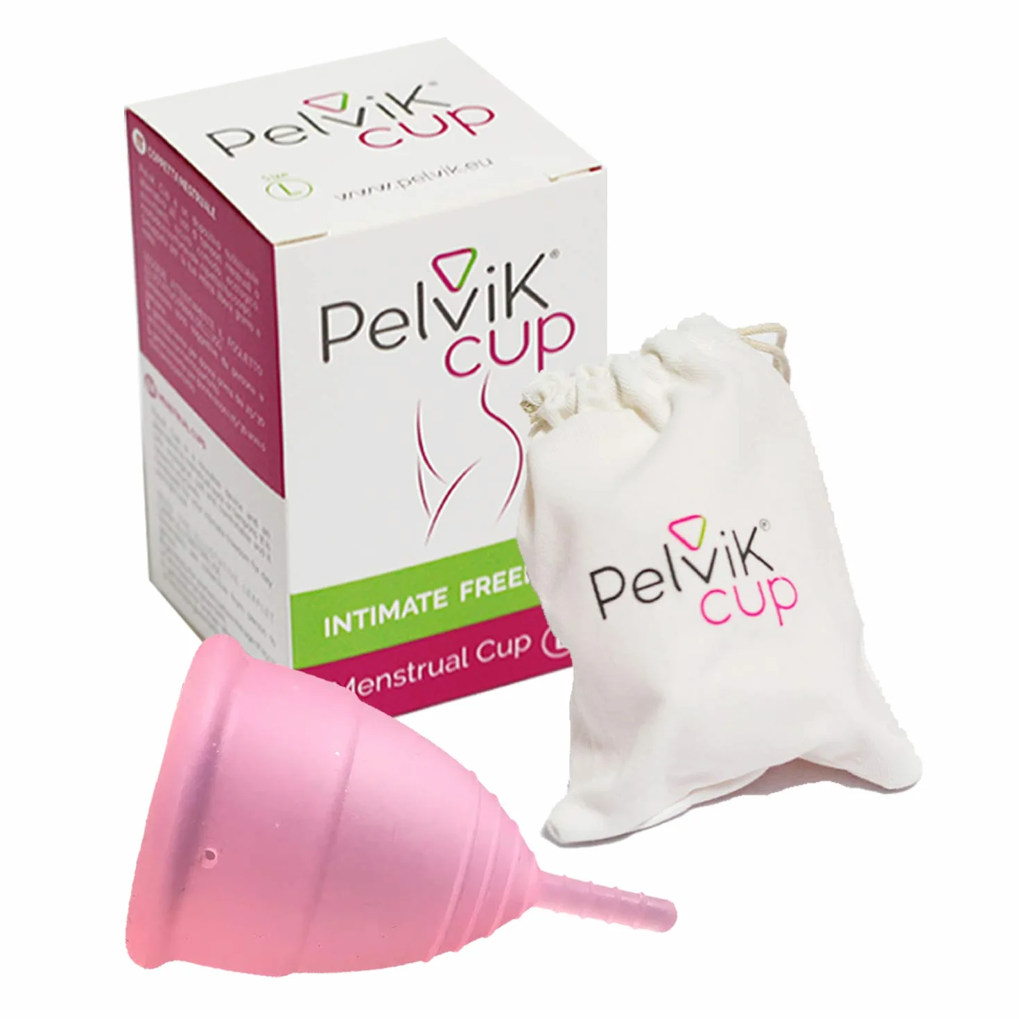 Cup - Coppetta mestruale - Certificata FDA, morbida, rispetta il tuo Pavimento pelvico - scelta da ostetriche e medici (Large)