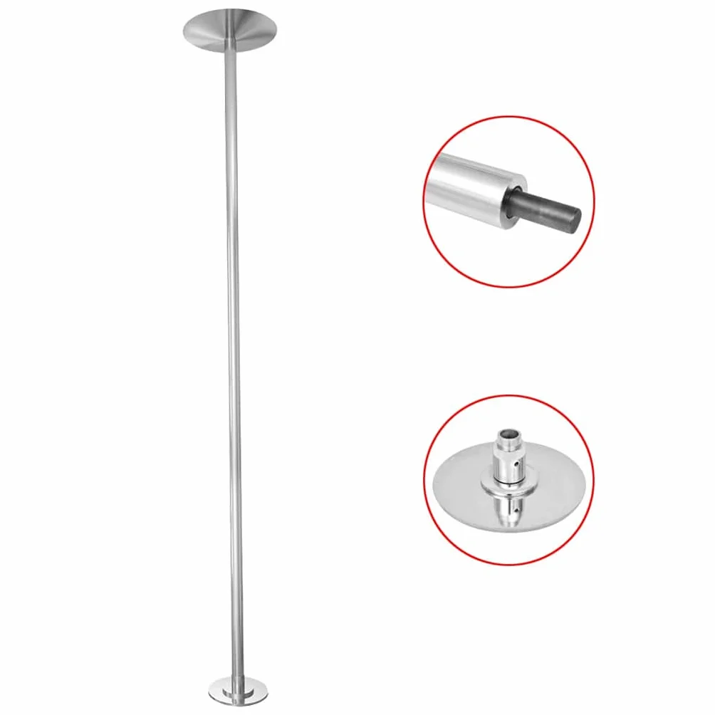 Palo per Pole Dance Altezza Regolabile 13.5kg Nero