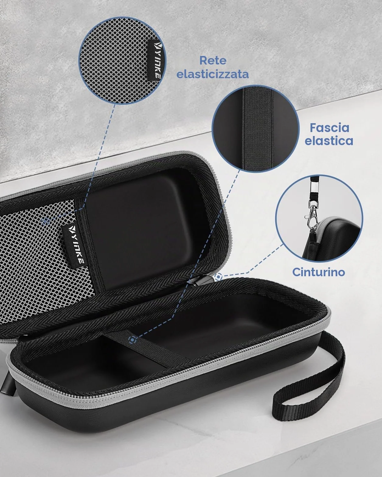 Philips OneBlade Custodia QP2824/30 QP2620/30 QP2724/30 QP2734/30 Ricambi Rasoi Portatile