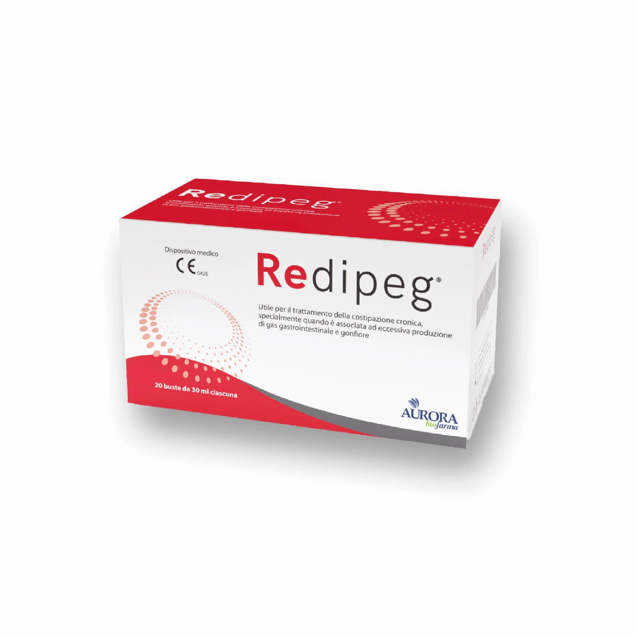 Aurora Biofarma Redipeg Dispositivo Medico per la Stitichezza 20 Stick 30ml