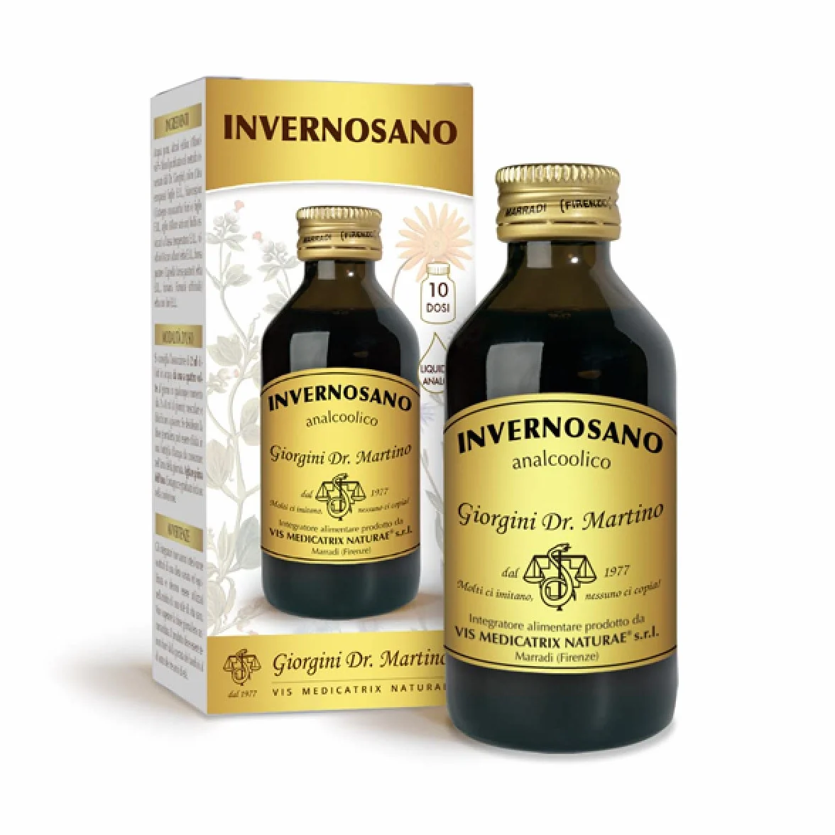 Dr Giorgini INVERNOSANO 100 ml liquido analcoolico - Dr. Giorgini