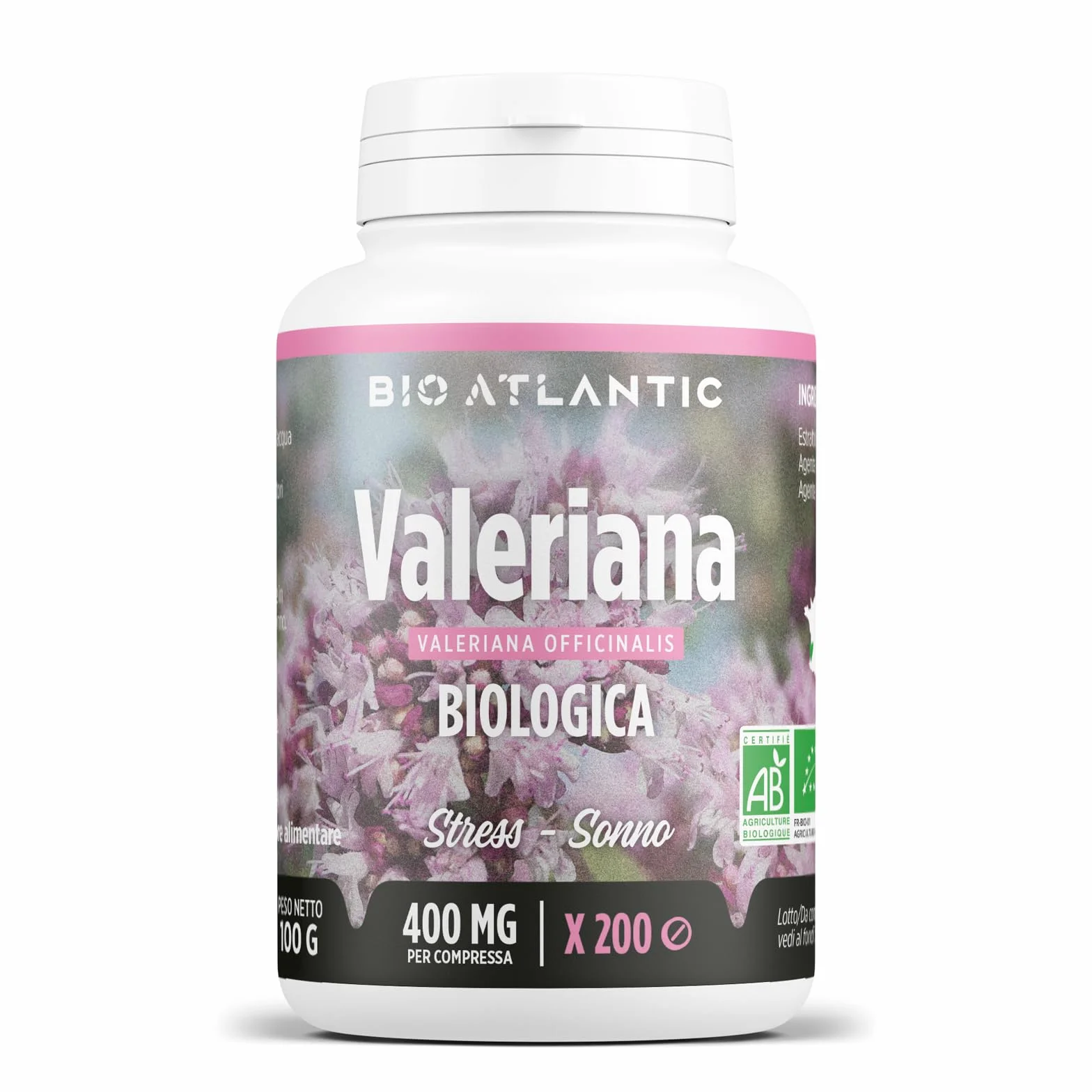 Valeriana Biologica 400mg 200 compresse