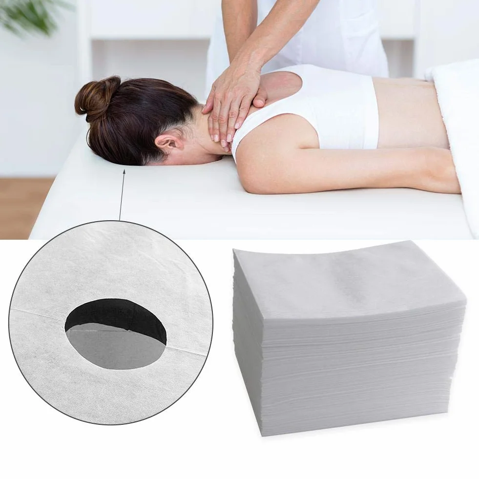 Lenzuolo Lettino Massaggio Usa E Getta 100 Tessuto Non Tessuto Fori Tuina 80x180 cm