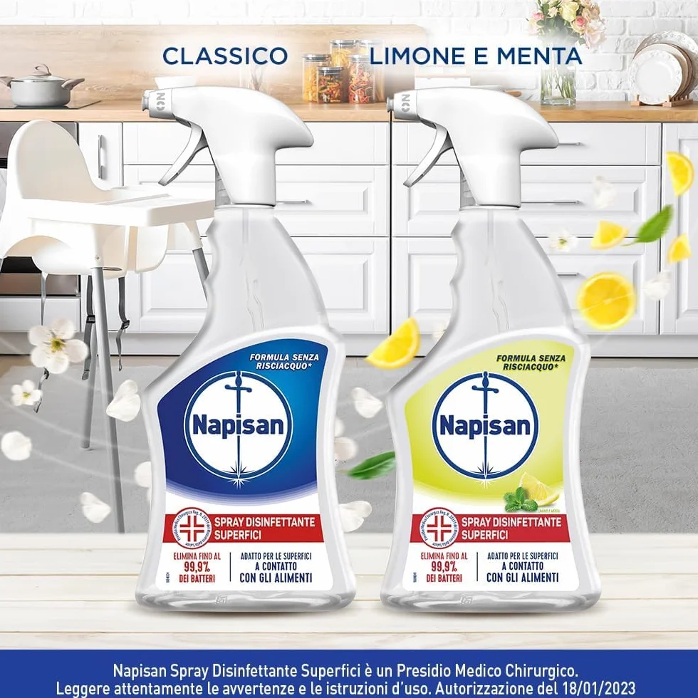 Napisan Spray Disinfettante Classico 740ml x3