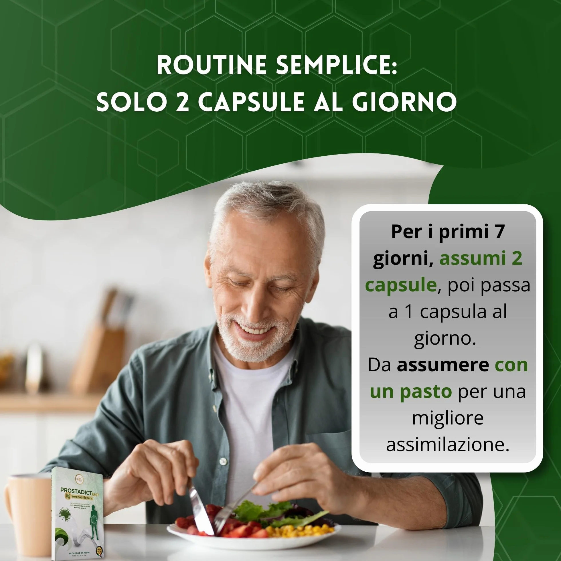 Serenoa Repens 660mg Saw Palmetto Integratore Prostata Uomo con Estratto di Epilobio, Ortica e Pygeum
