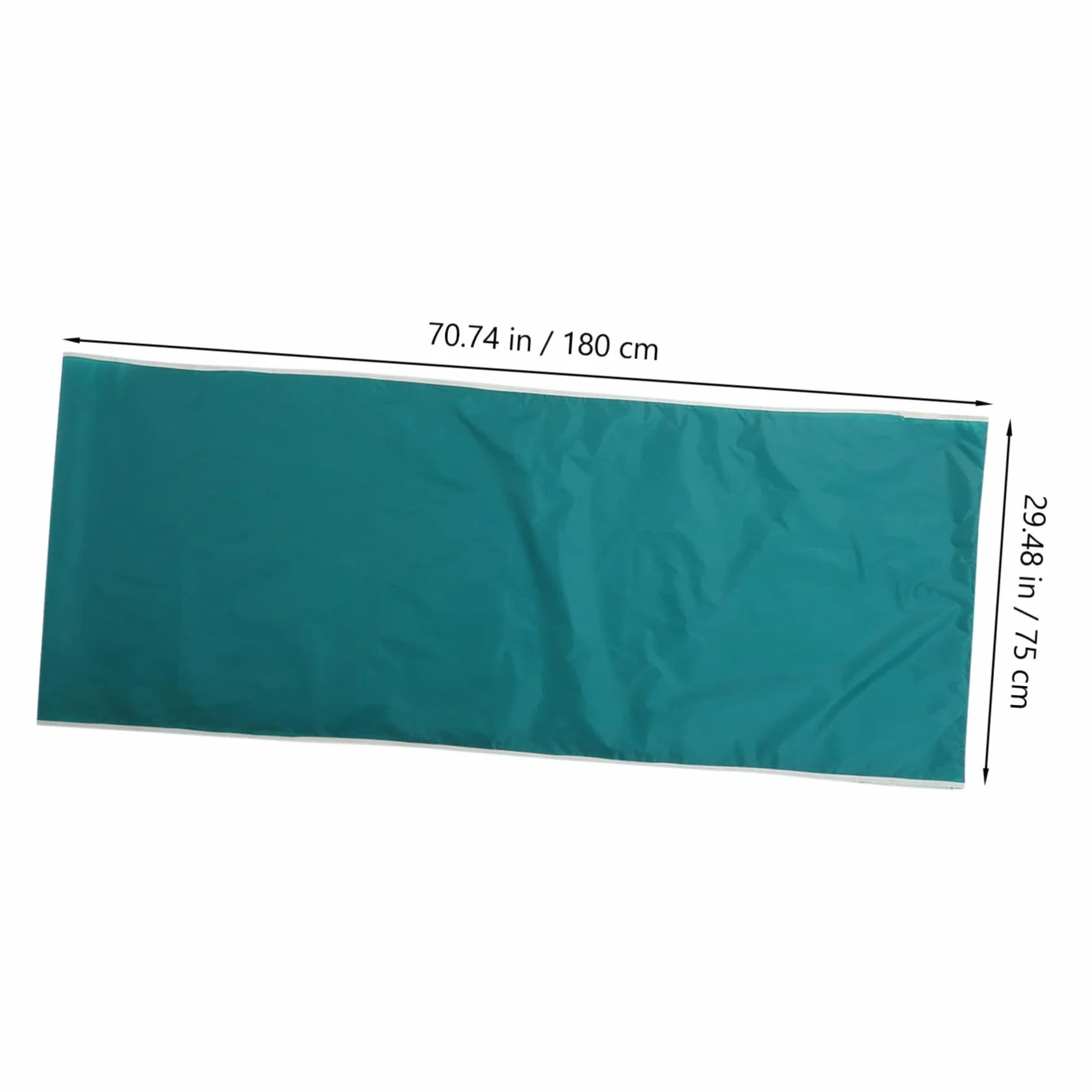 Yardenfun Telo Facilita Ribaltamento e Spostamento nel Letto 180x75 cm Verde Poliestere Scorrevole per Pazienti Allettati