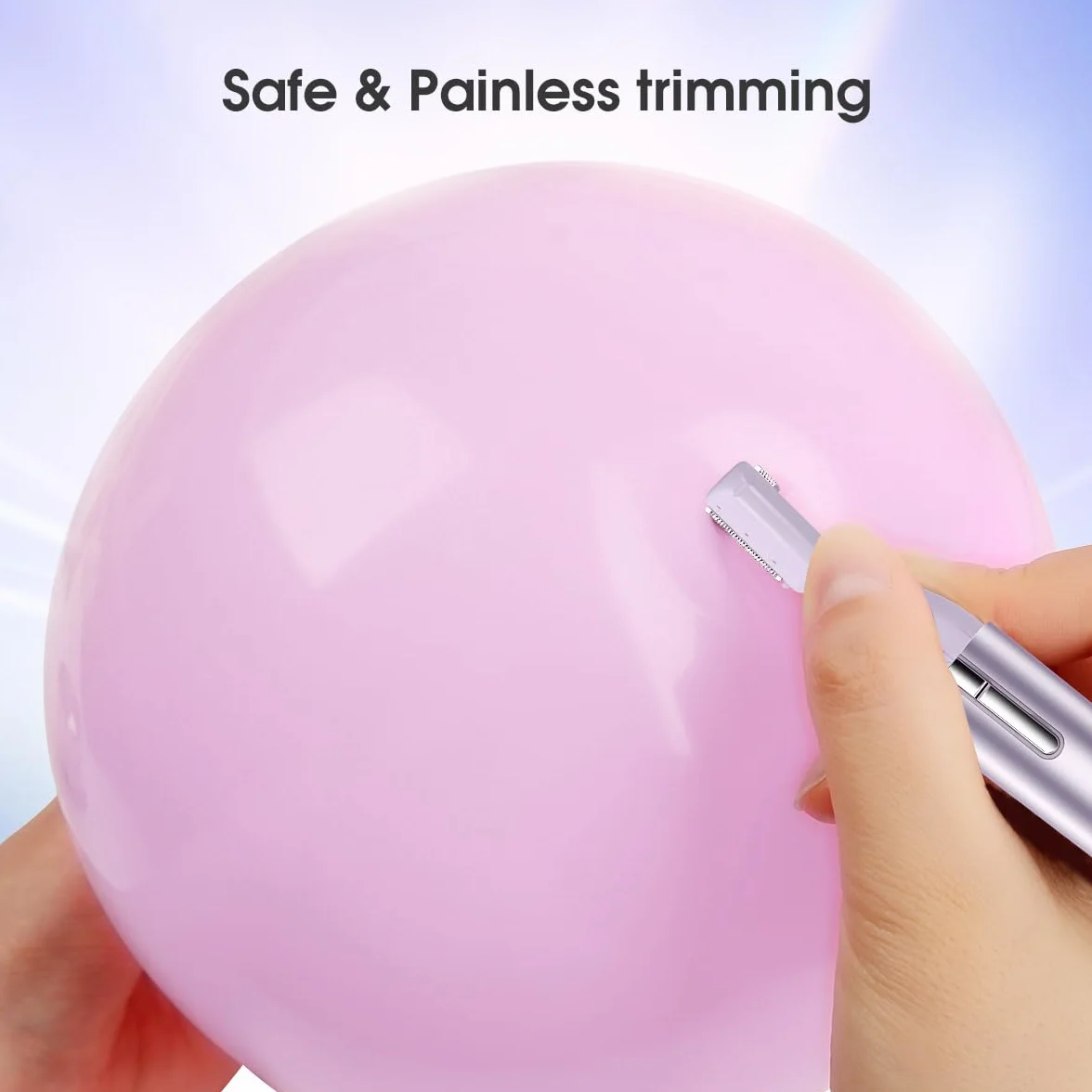 Rasoio Sopracciglia,TOUCHBeauty Epilatore Sopracciglia Donna, Face Razor Professionale di Precisione Facciali Indolore, Rasoio Viso Trimmer Portatile per donna e uomoAG-1658Z(Viola)
