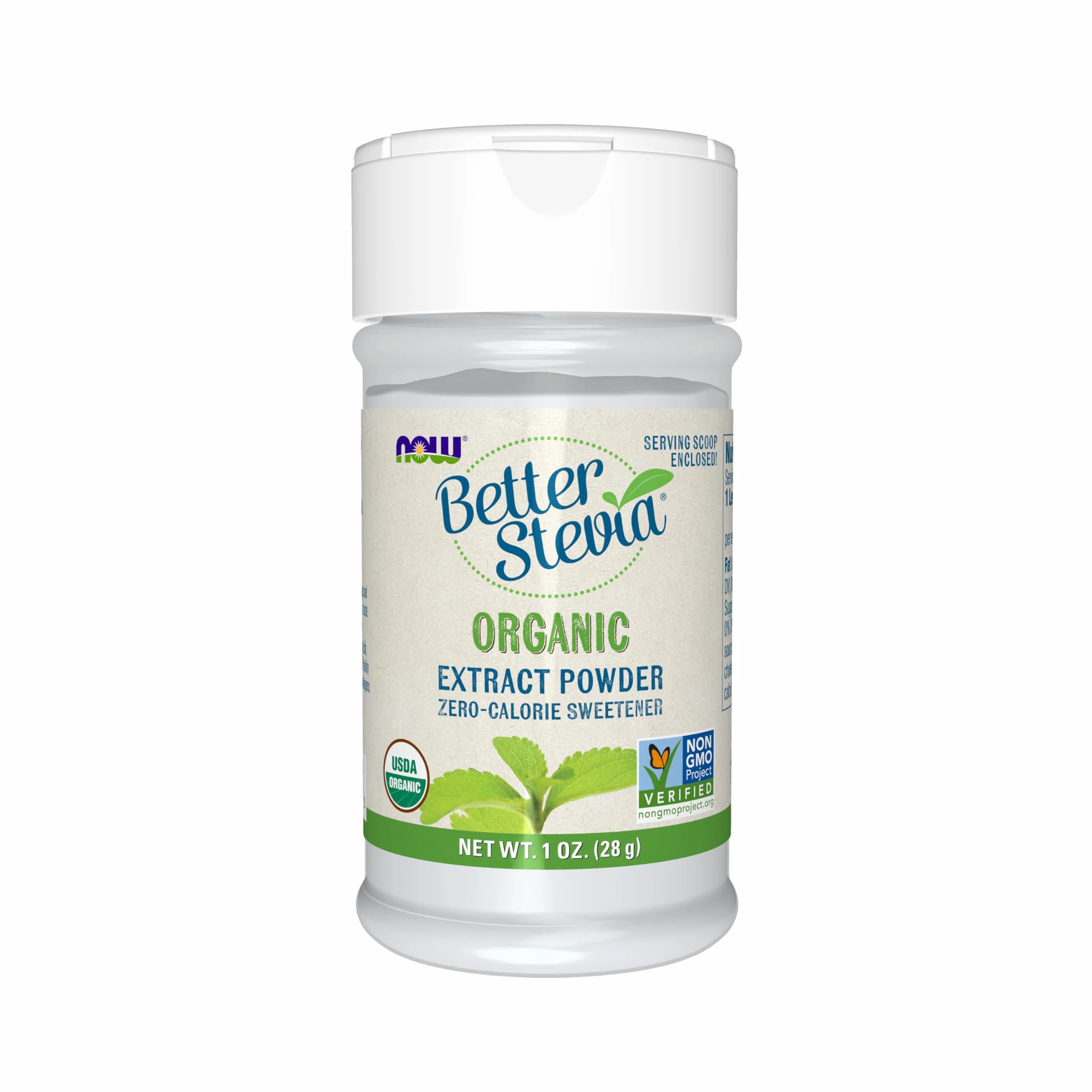 Now Foods Estratto di stevia bianca, 30 ml