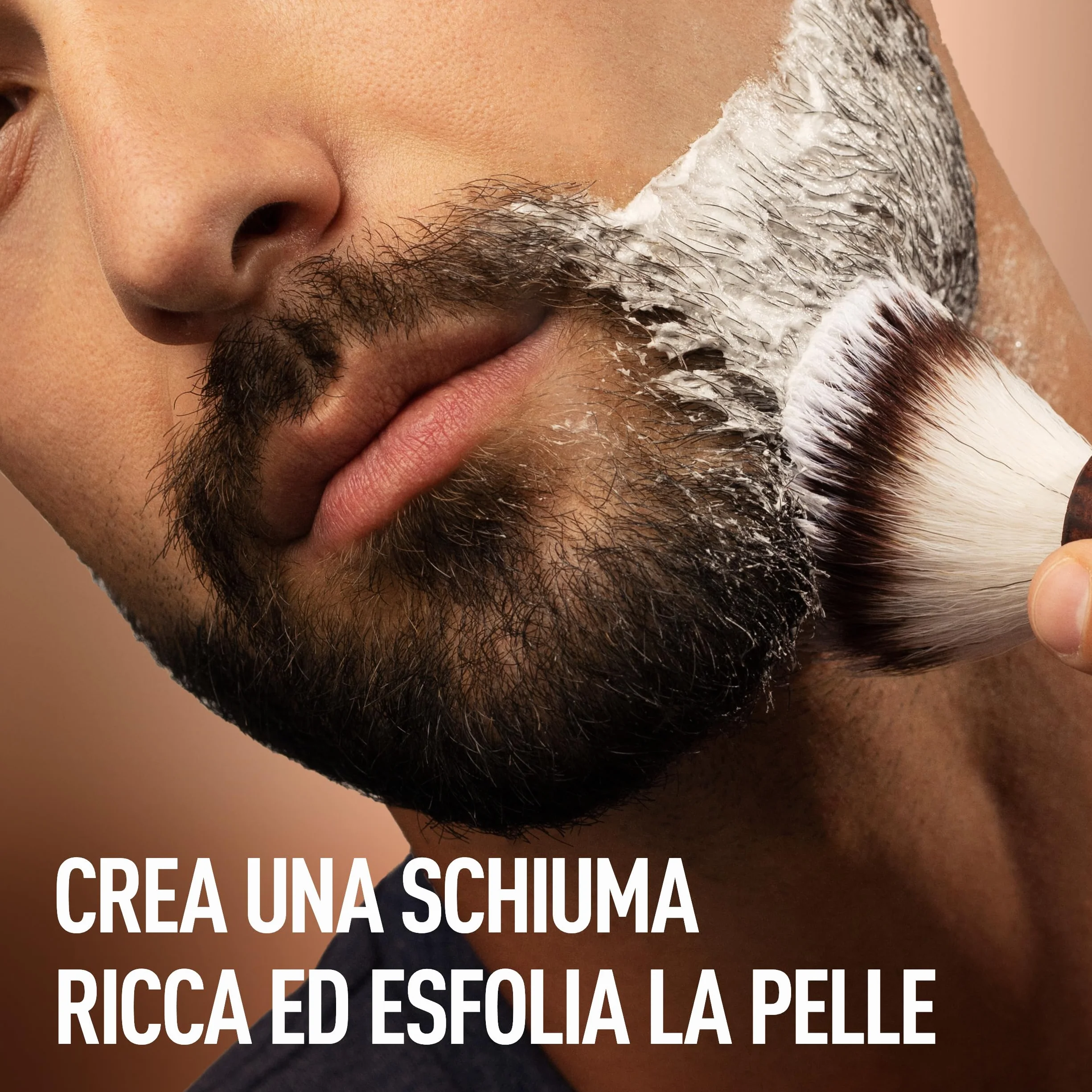King C. Gillette Pennello da Barba, Cura della Barba, con Fibre Morbide e Manico in Legno, Esperienza di Rasatura Professionale, Idea Regalo Uomo