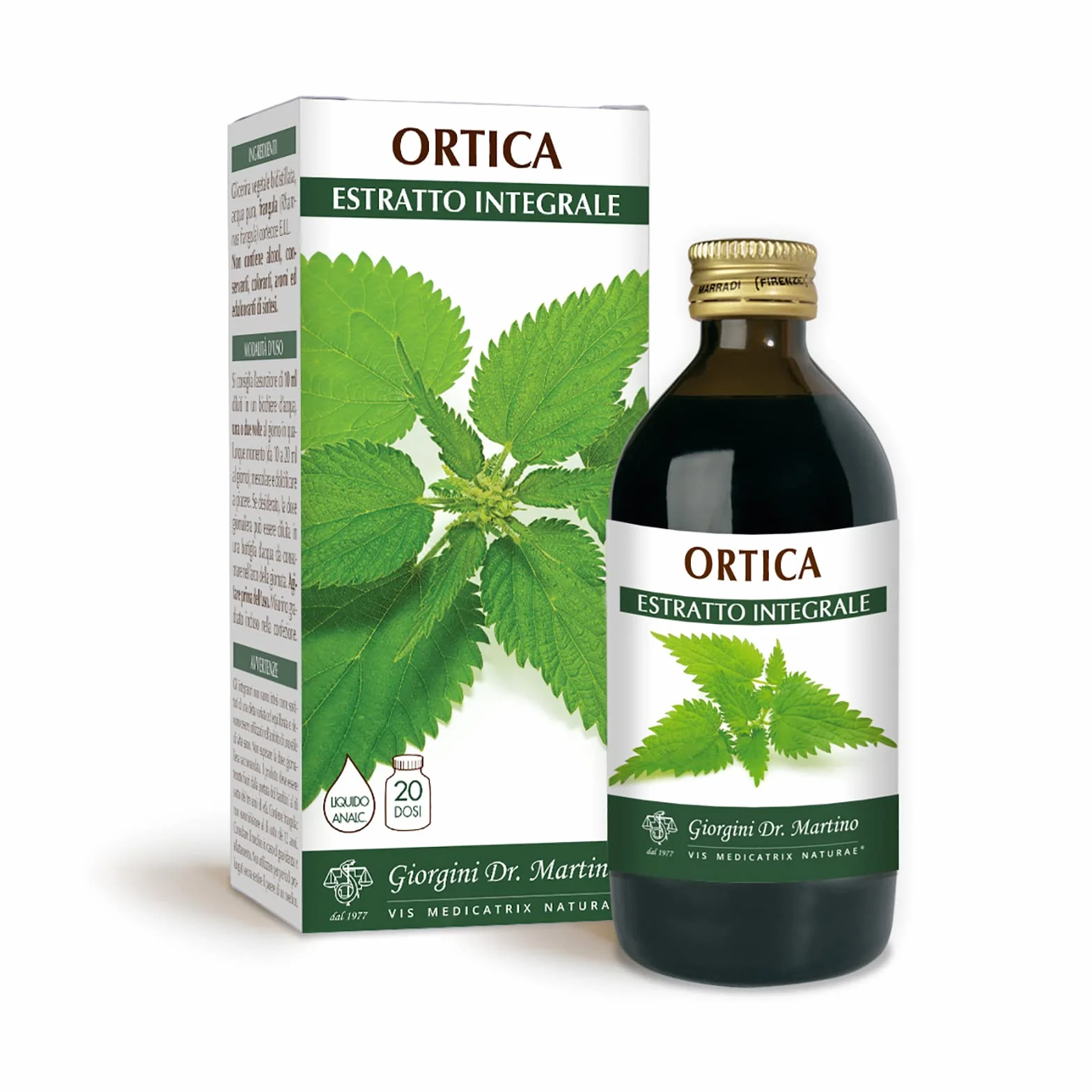 Dr. Giorgini Ortica Estratto Integrale Benessere Prostata 200ml