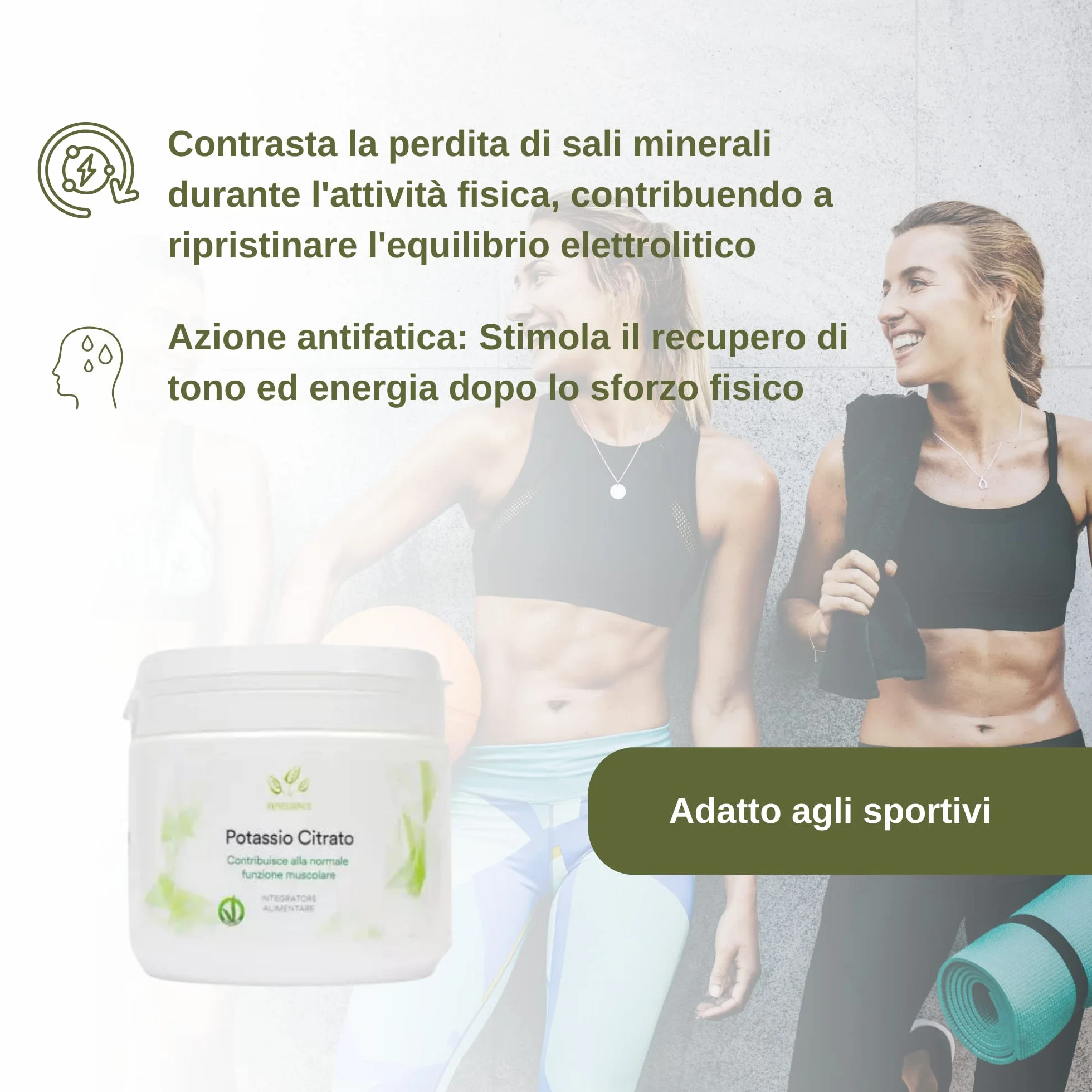 Benessence - Potassio Citrato in Polvere solubile - 500 g - 250 Giorni di Integrazione