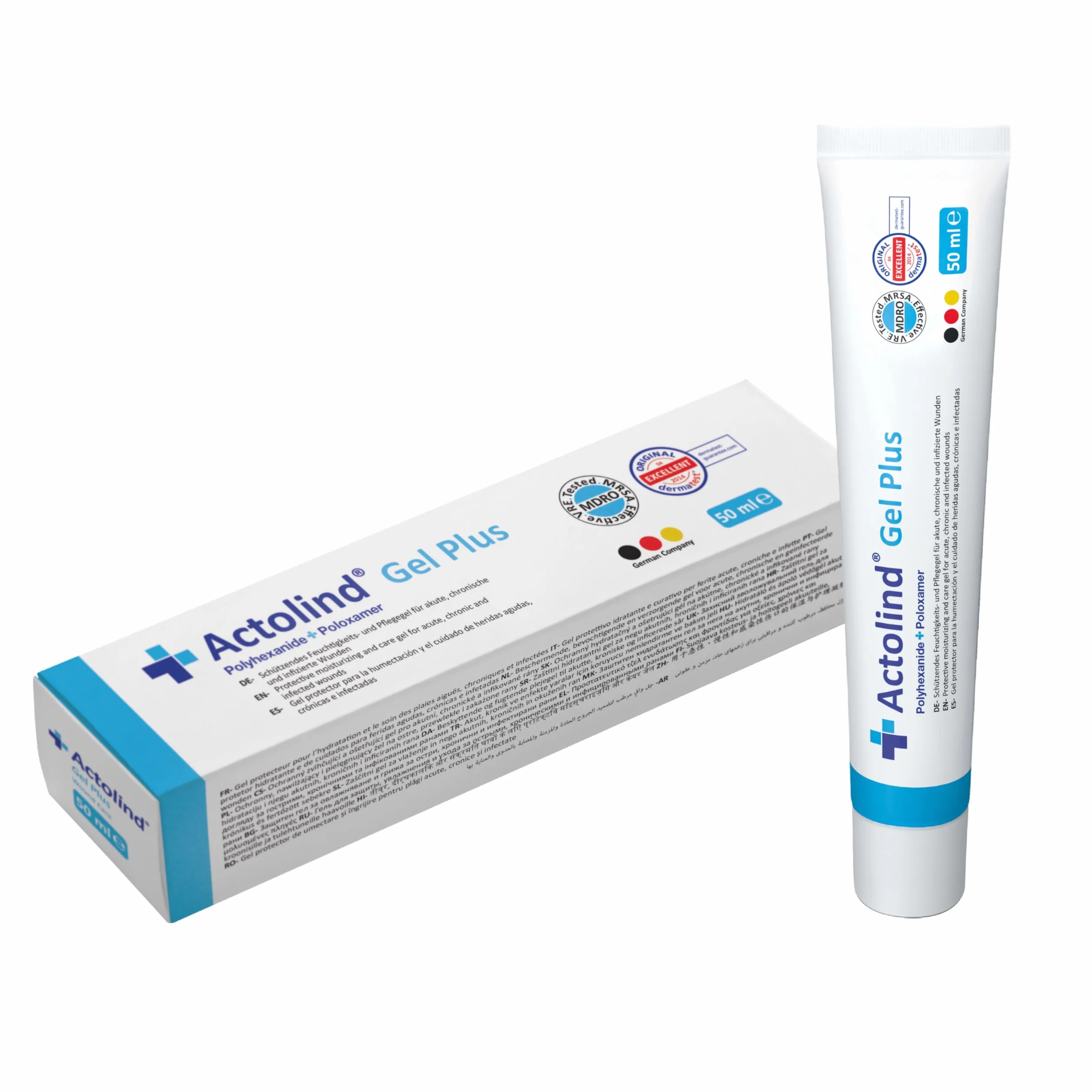 Actolind Gel Plus 50 ml – Gel antisettico per ferite e ustioni | Dispositivo Medico CE Classe III