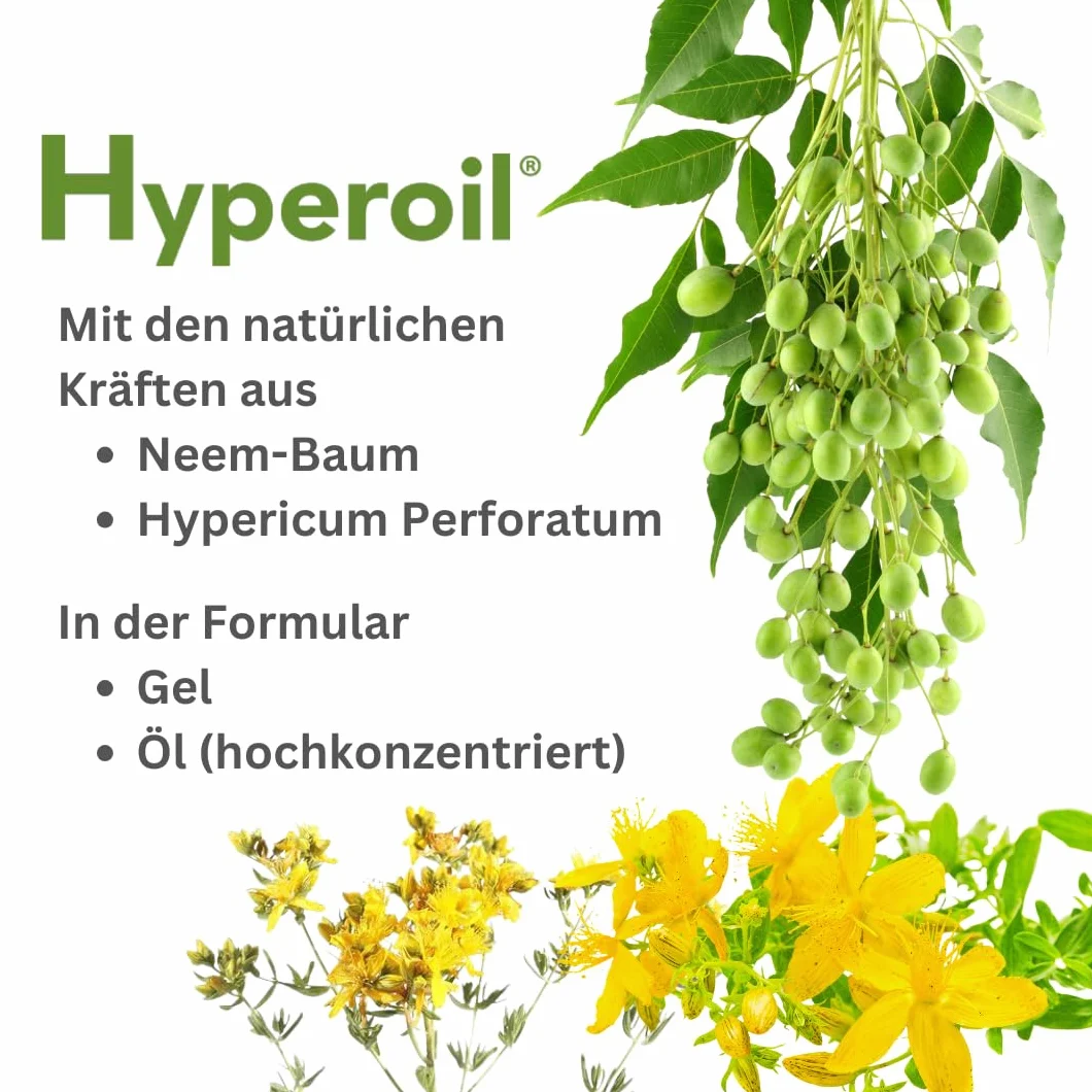 Hyperoil Olio Spray per Lesioni e Alterazioni Cutanee - Piaghe da decubito - Ustioni - Ferite - Dispositivo medico - 100 ml
