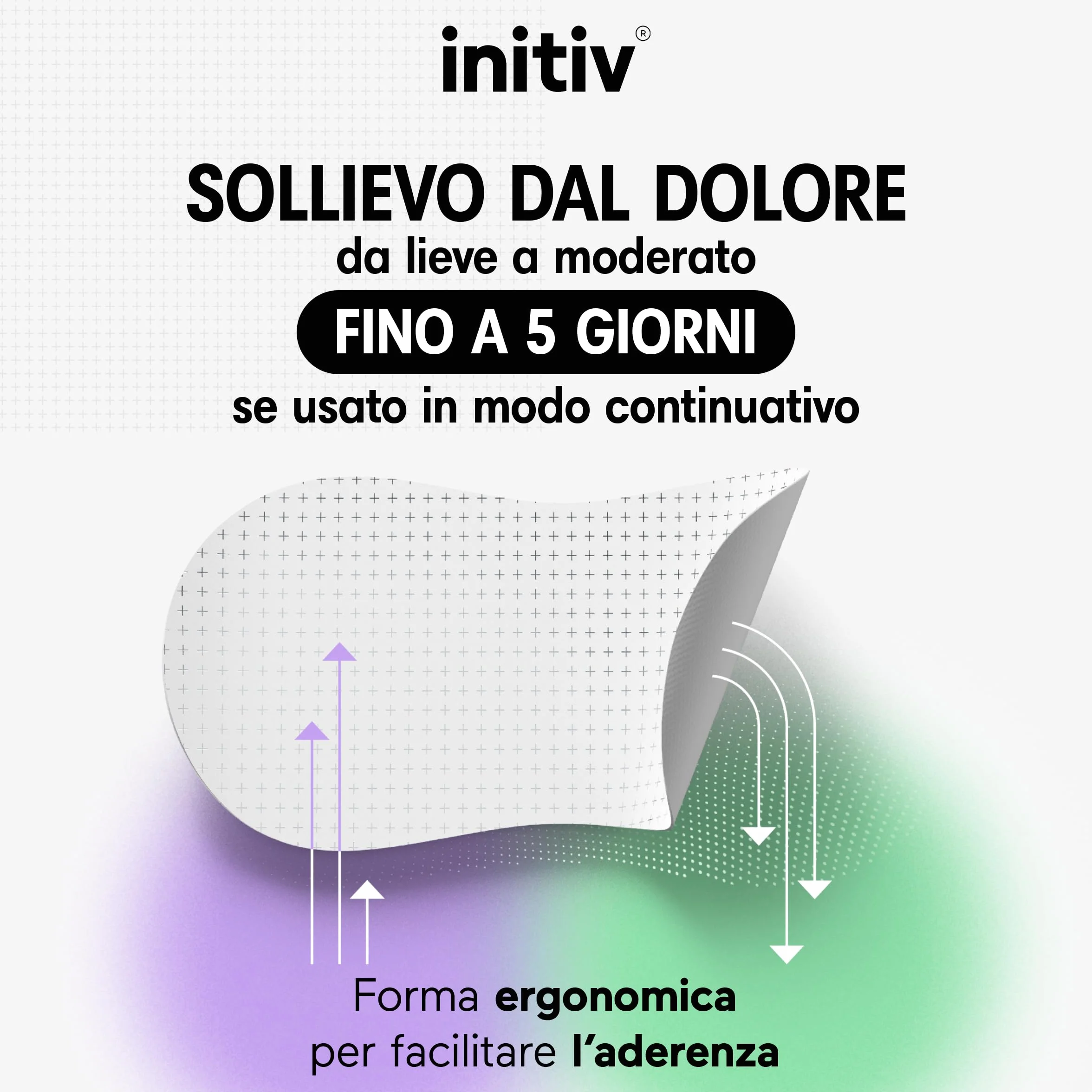 Cerotti per Schiena Dolori Muscolari, Sollievo 5 Giorni, Resistenti all'Acqua, 4 Pezzi
