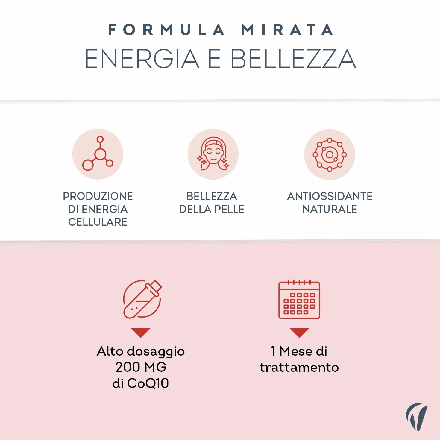 Coenzima Q10 200mg – Integratore Antiossidante Naturale – Con Selenio per Pelle, Unghie e Capelli – 60 Capsule Vegane, Antiage, Supporto Energetico, Protezione Contro lo Stress Ossidativo - Vitavea