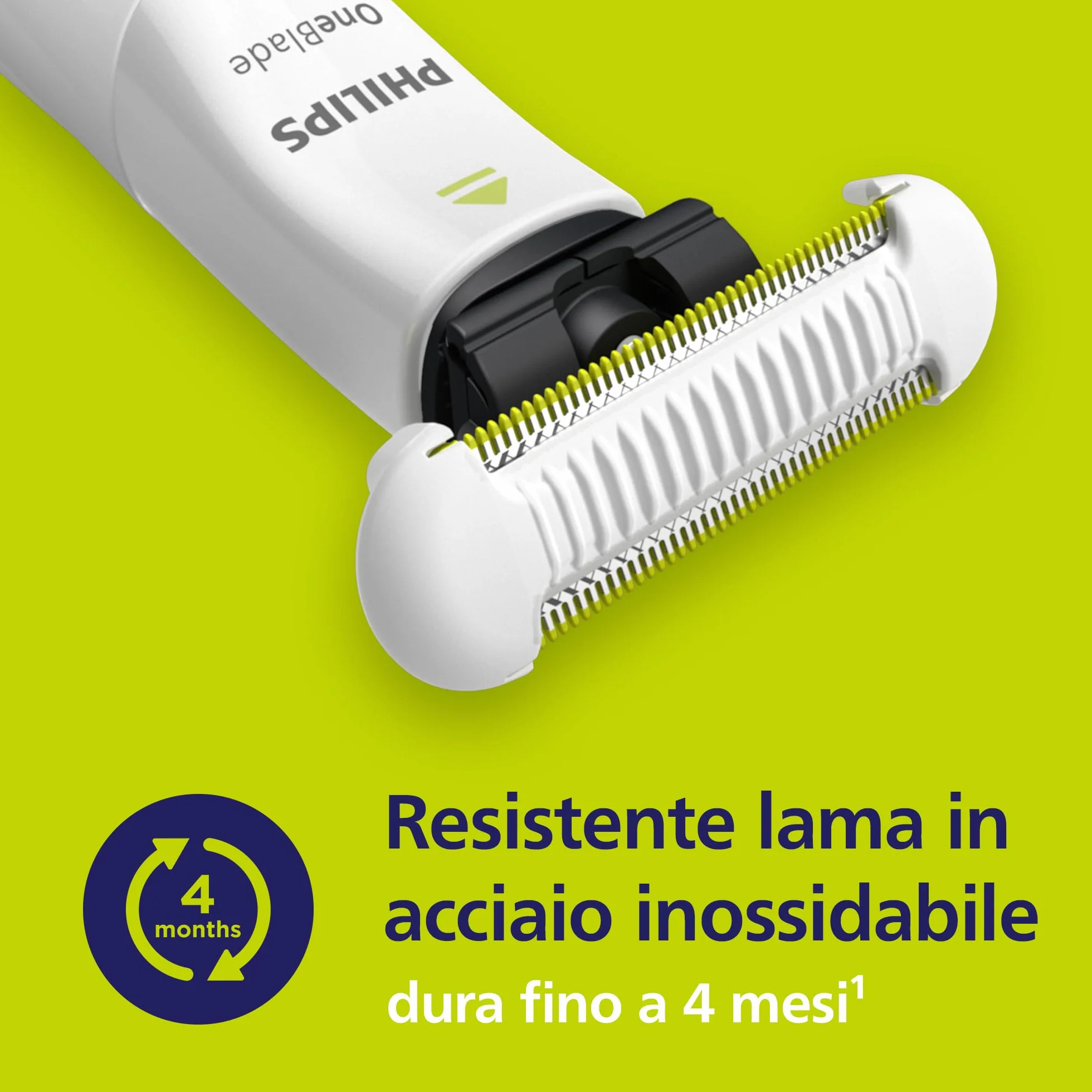 Philips OneBlade Intimate lame QP229/50 2 pezzi compatibili OneBlade Pro SkinProtect