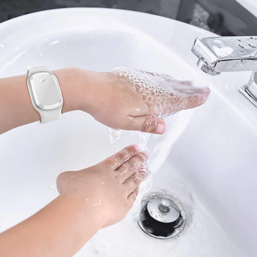 Braccialetto antizanzare ad ultrasuoni per bambini e adulti, impermeabile, confezione da 2 pezzi