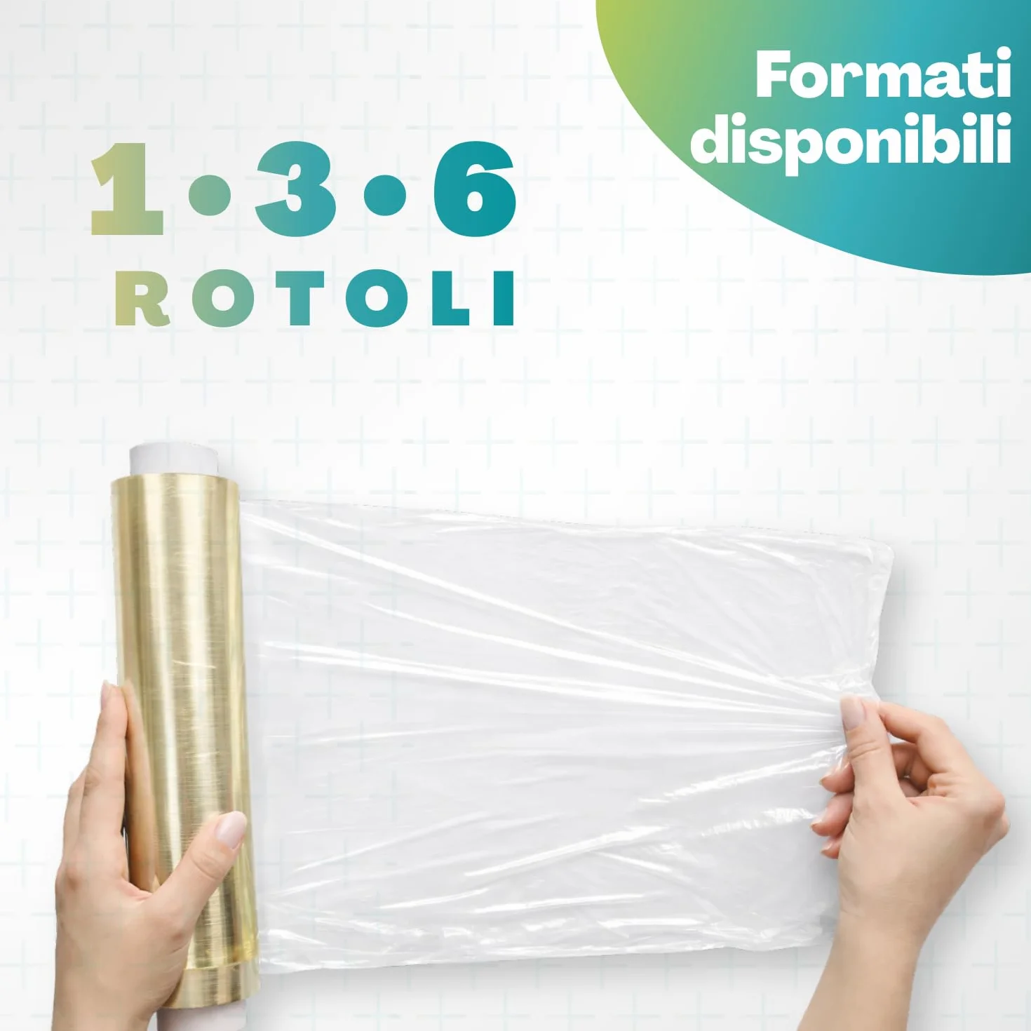 Virsus Pellicola Alimenti 300 Metri Rotolo Alimentare Professionale con Box