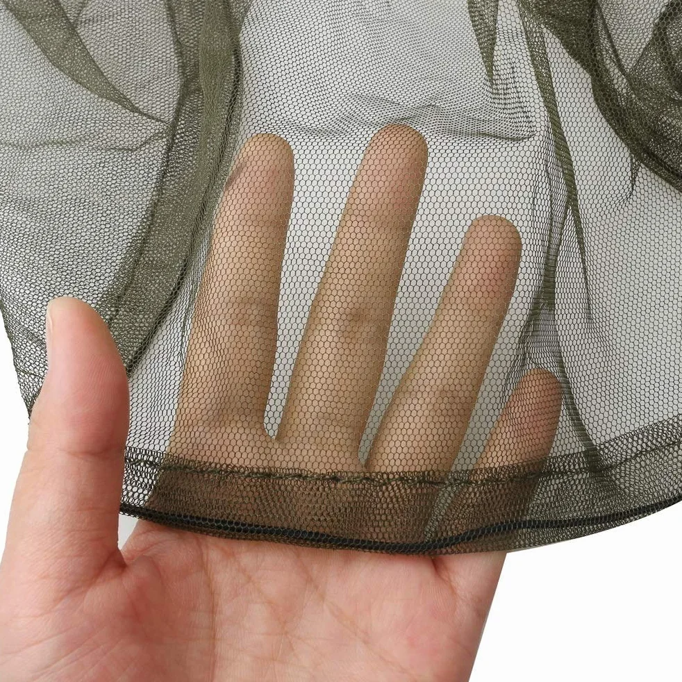 Rete per la Testa Anti Insetti 2 Pack Cappello a Rete Faciale Anti-zanzara Zanzariera Mosquito Head Net per Protezione del Viso