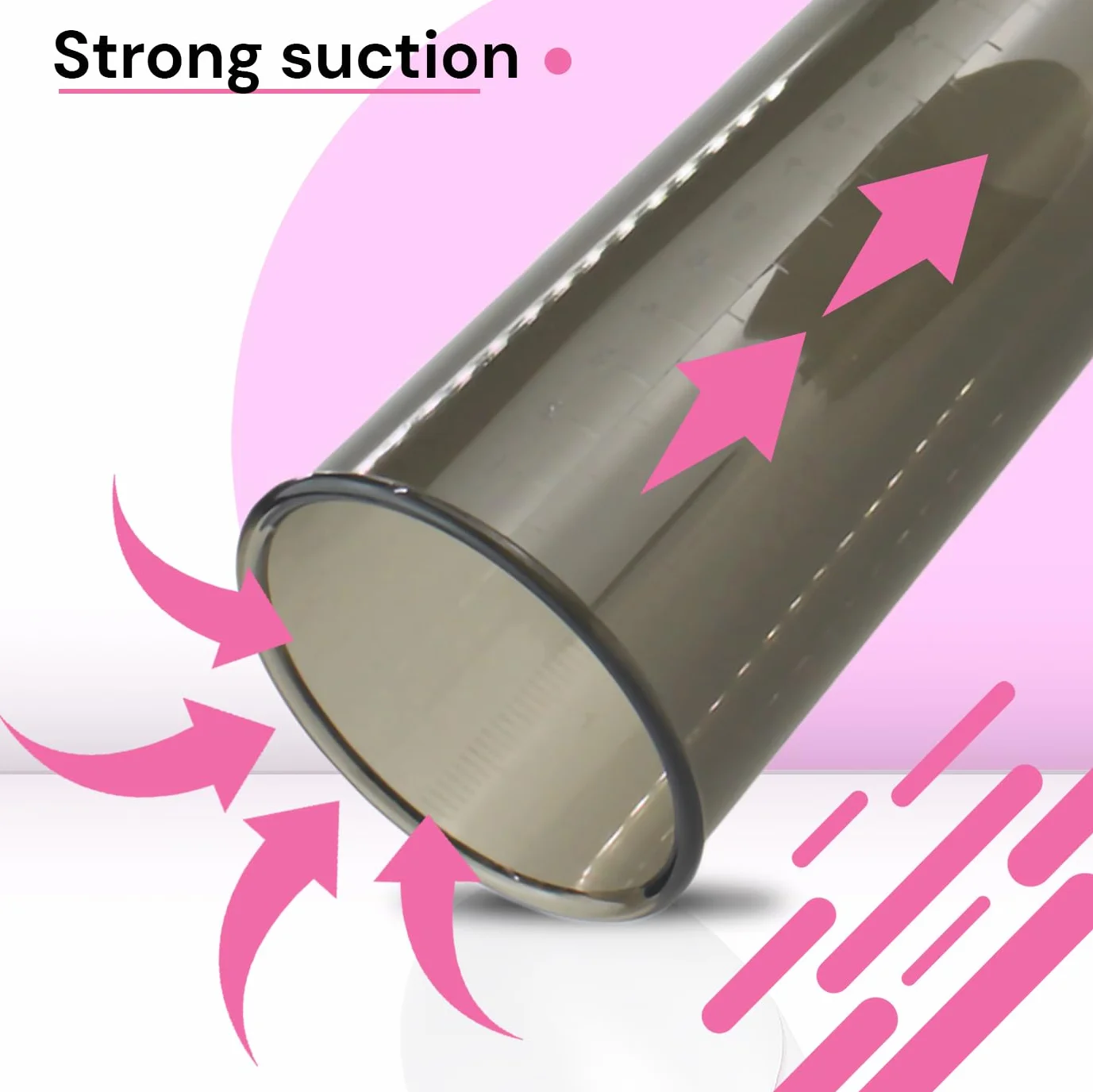 Pompa per il Pene Elettrica 28cm per Ingrandimento Erezione Pompa Elettrica Giocattolo Erotico per Uomini con Livelli di Aspirazione Sex Toy Estremo Modello FOPS P02-8