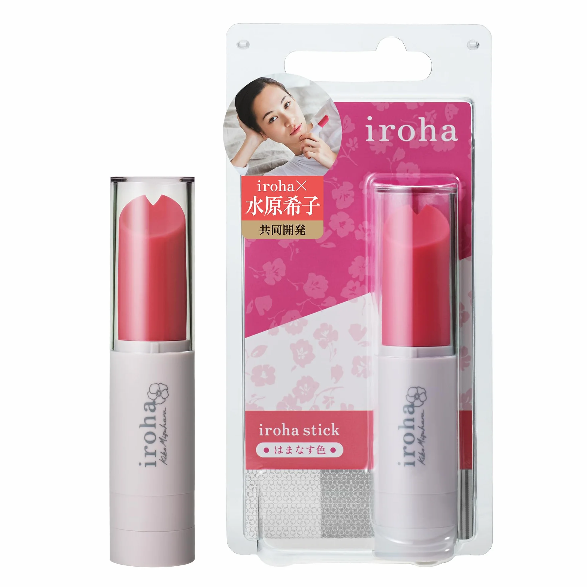 Vibratore iroha Lipstick - Pratico sex toy dal design a rossetto - Piccolo e compatto con forza di vibrazione personalizzabile - Set di vibratori con batteria AAA inclusa