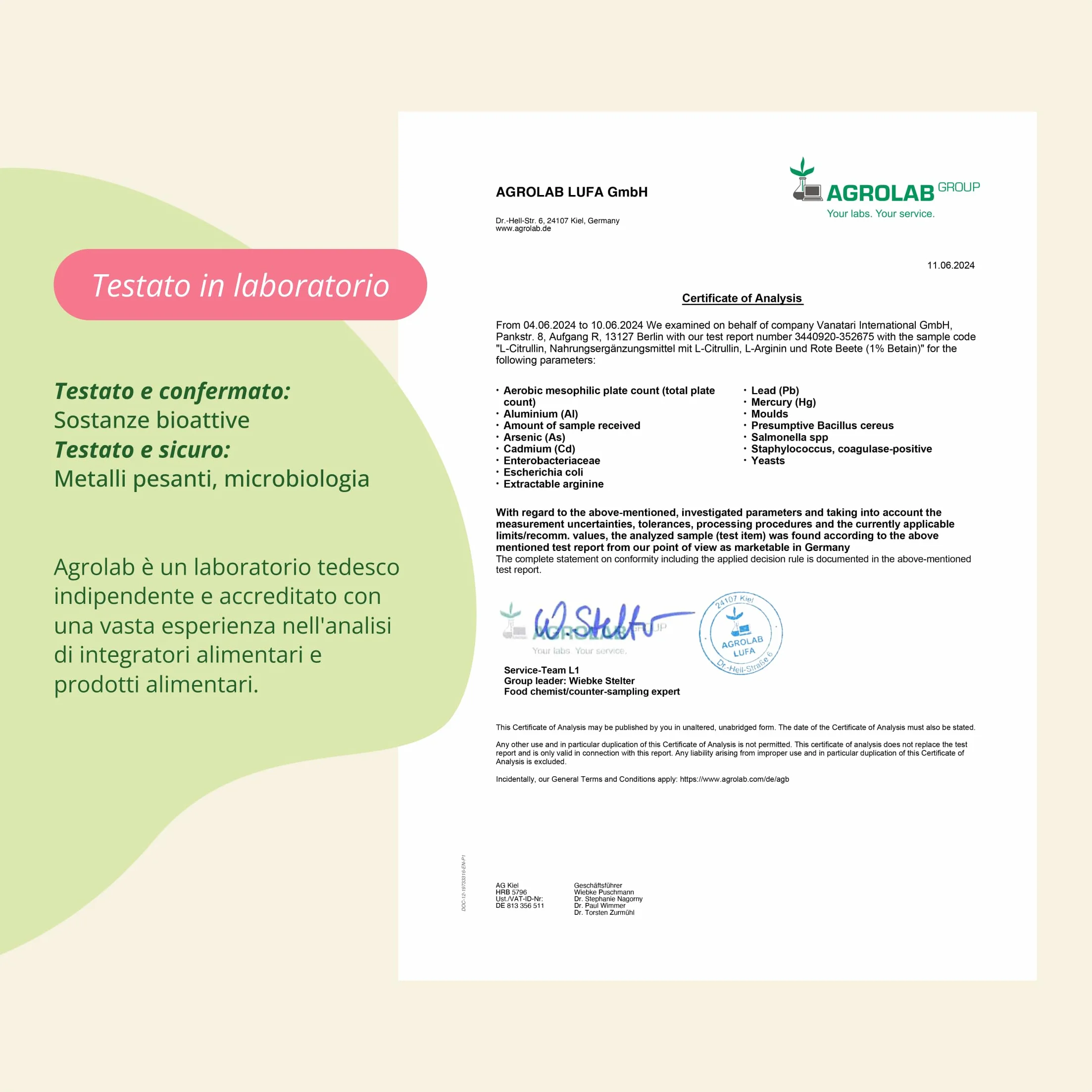 Vegavero L-Citrullina + L-Arginina | 2946 mg di Citrullina Malato (AMINOFERMENT) | con Barbabietola (Betaina) | Senza Additivi | Performance Sportiva e Massa Muscolare | 150 capsule | Vegan