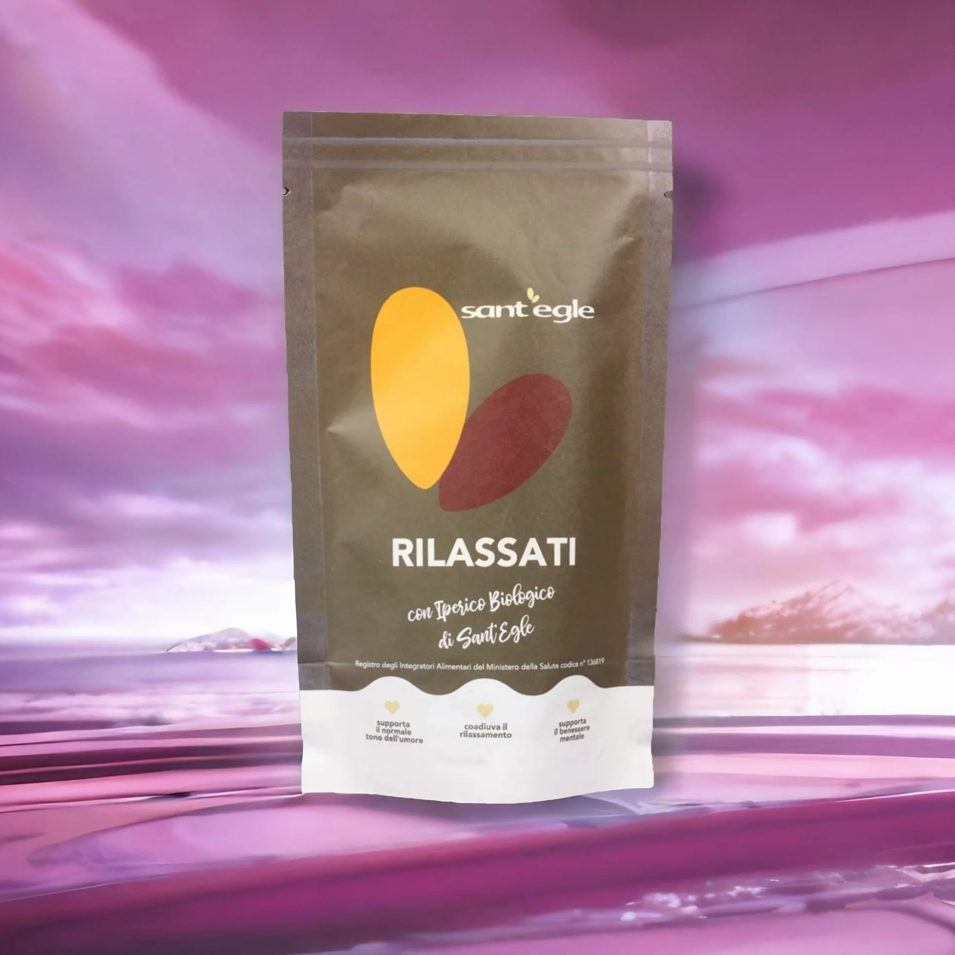 Sant'Egle - Rilassati, Iperico Biologico, 90 capsule