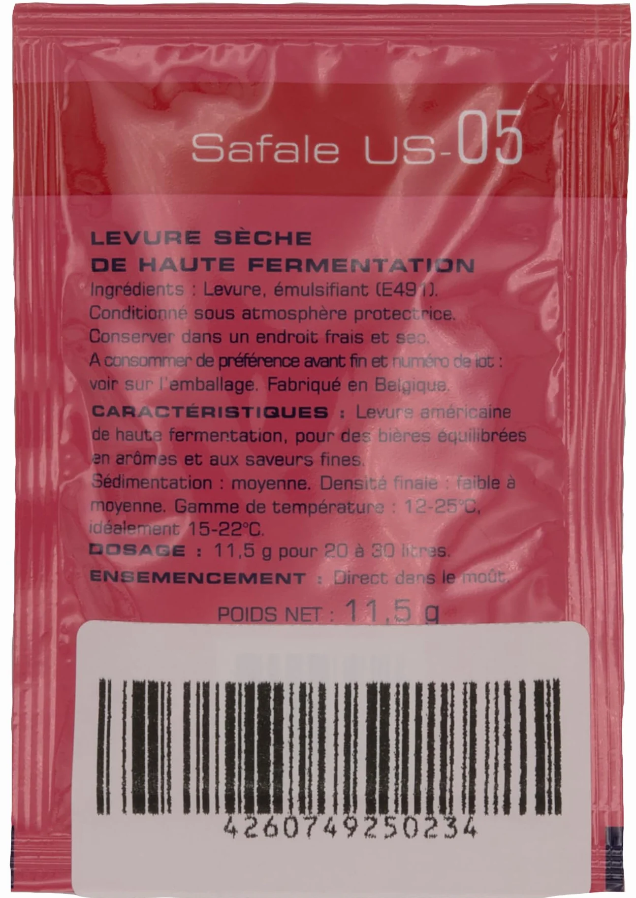 Fermentis lievito di birra US-05 W 34/70 S-33 S-23 ad alta e bassa fermentazione