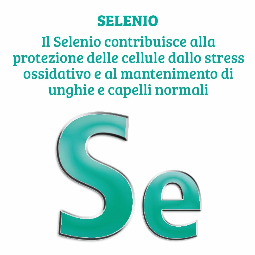 Colours of Life Selenio 55 - Integratore di Selenio - Antiossidante - Mantenimento di unghie e capelli normali - Vegano, 120 compresse