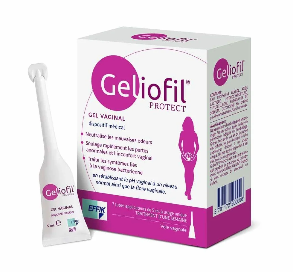 Effik Geliofil Classic Gel Vaginale Dispositivo Medico 7 Applicatori Da 5 ml