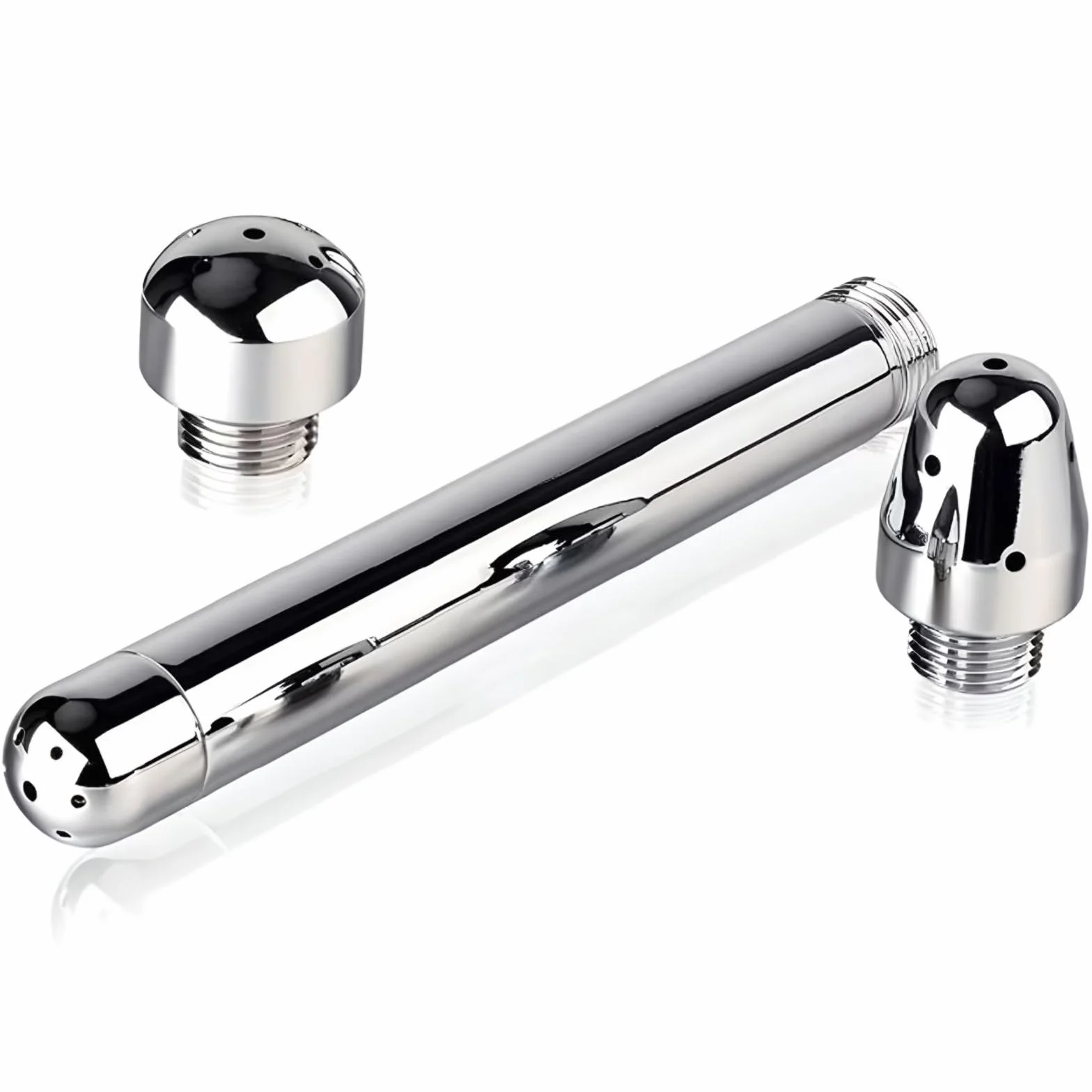 iwobi Doccia Clistere in Alluminio,Soffioni Doccia per clistere Detergente per Anale Vaginale Colonic,con 3 Soffione per Doccia