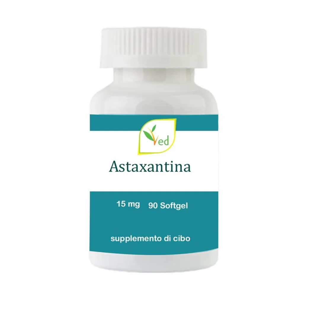 Astaxantina integratore antiossidante naturale 90 capsule molli